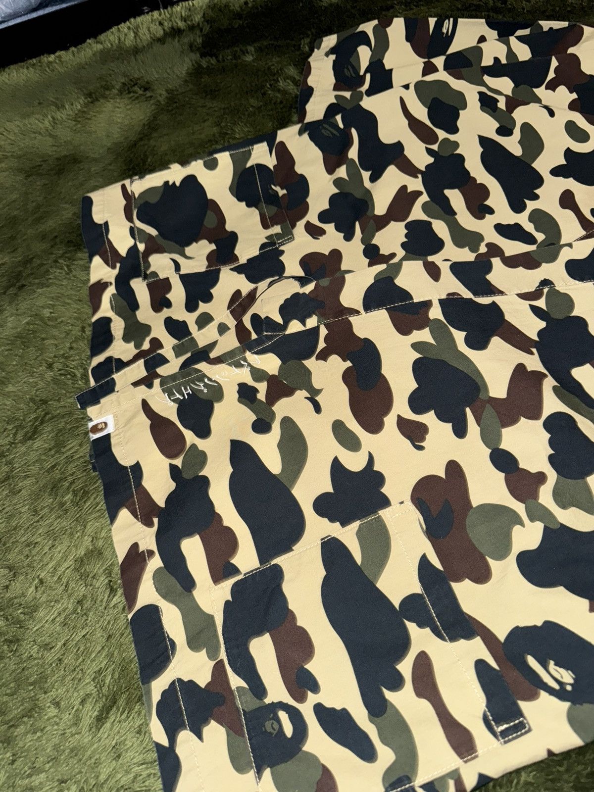 Bape [L] BAPE 1st Camo Kimono Shirt Jacket Size US L / EU 52-54 / 3 - 5 Thumbnail