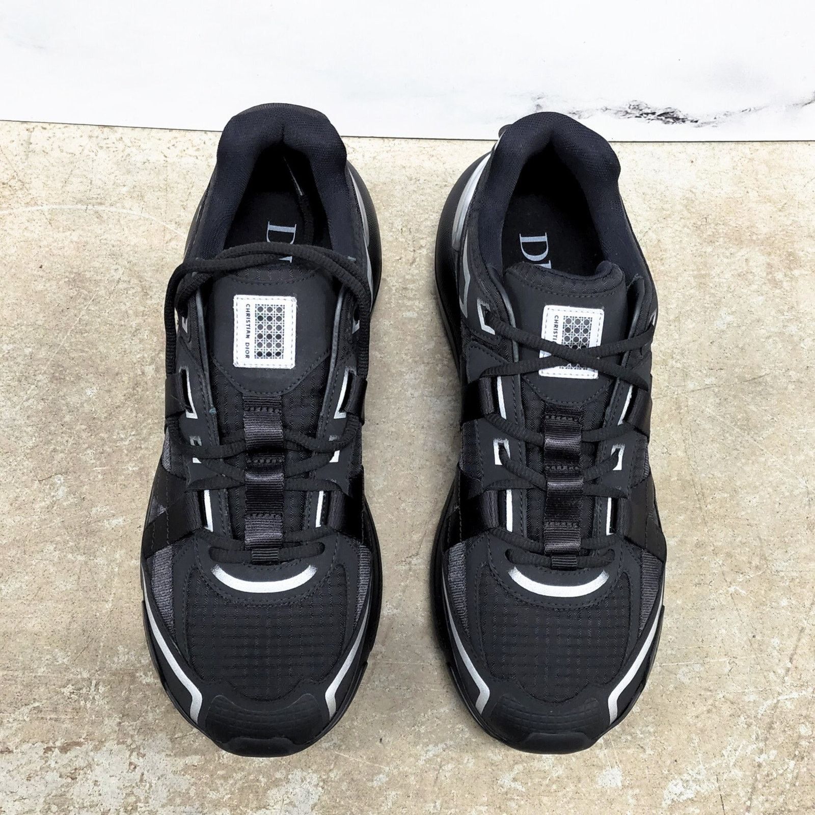 Dior Christian Dior B24 Runtek Black-Silver size 40 Size US 7 / EU 40 - 2 Thumbnail