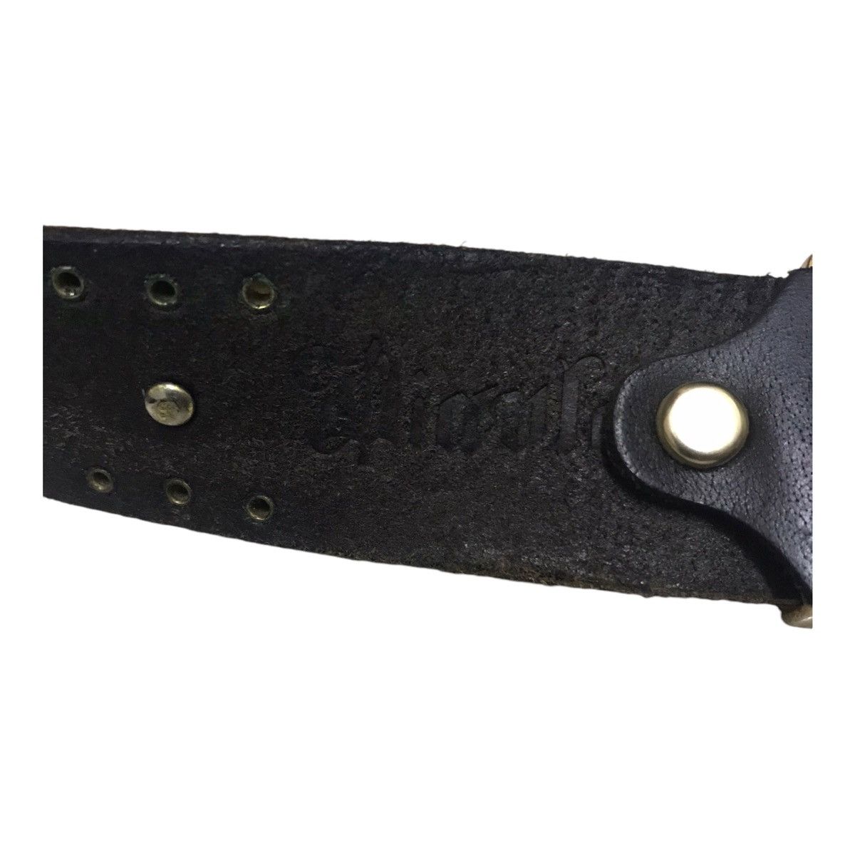 Hysteric Glamour × Japanese Brand Diavlo Studded Leather Belt Size ONE SIZE - 7 Thumbnail