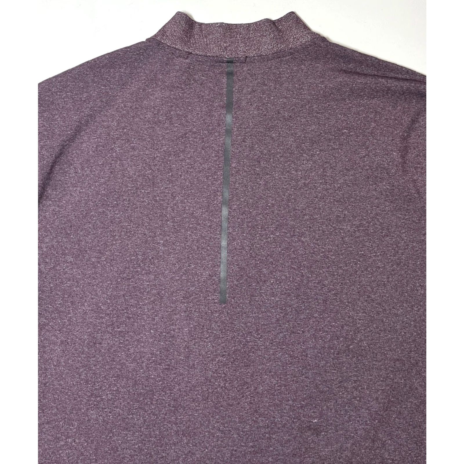 Lululemon Lululemon Men's Six Pack Jacket Full Zip Heathered Black Cherry 2XL Sweatshirt Zip Pockets Athletic City Sports Size US XXL / EU 58 / 5 - 6 Thumbnail