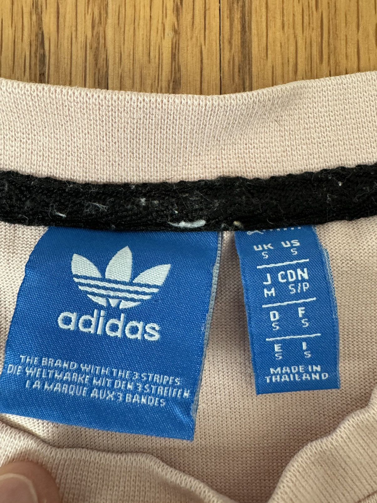 Adidas Adidas Originals Pastel Pink Tee Size US M / EU 48-50 / 2 - 4 Thumbnail