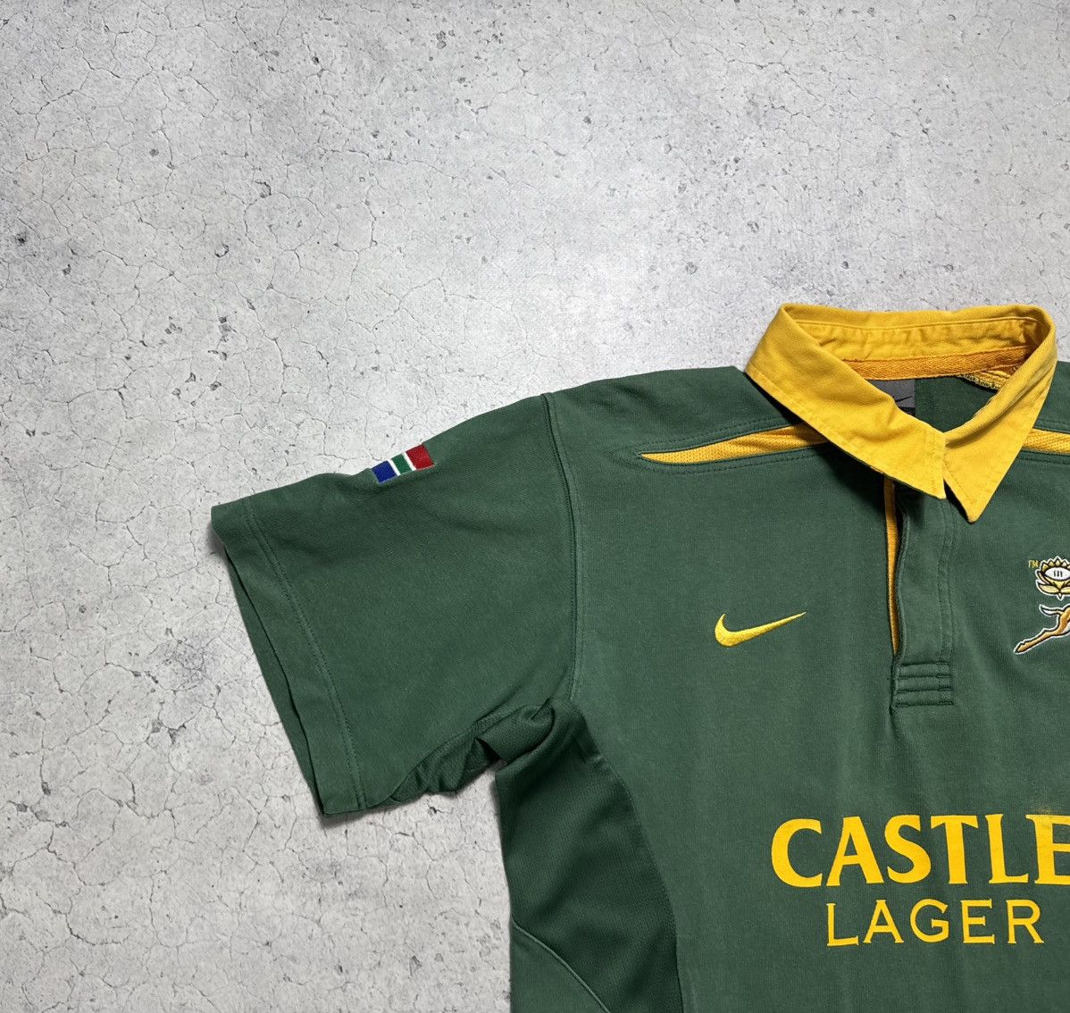 Nike Nike Rugby South Africa 2000 Jersey Polo Shirt Size US M / EU 48-50 / 2 - 3 Thumbnail