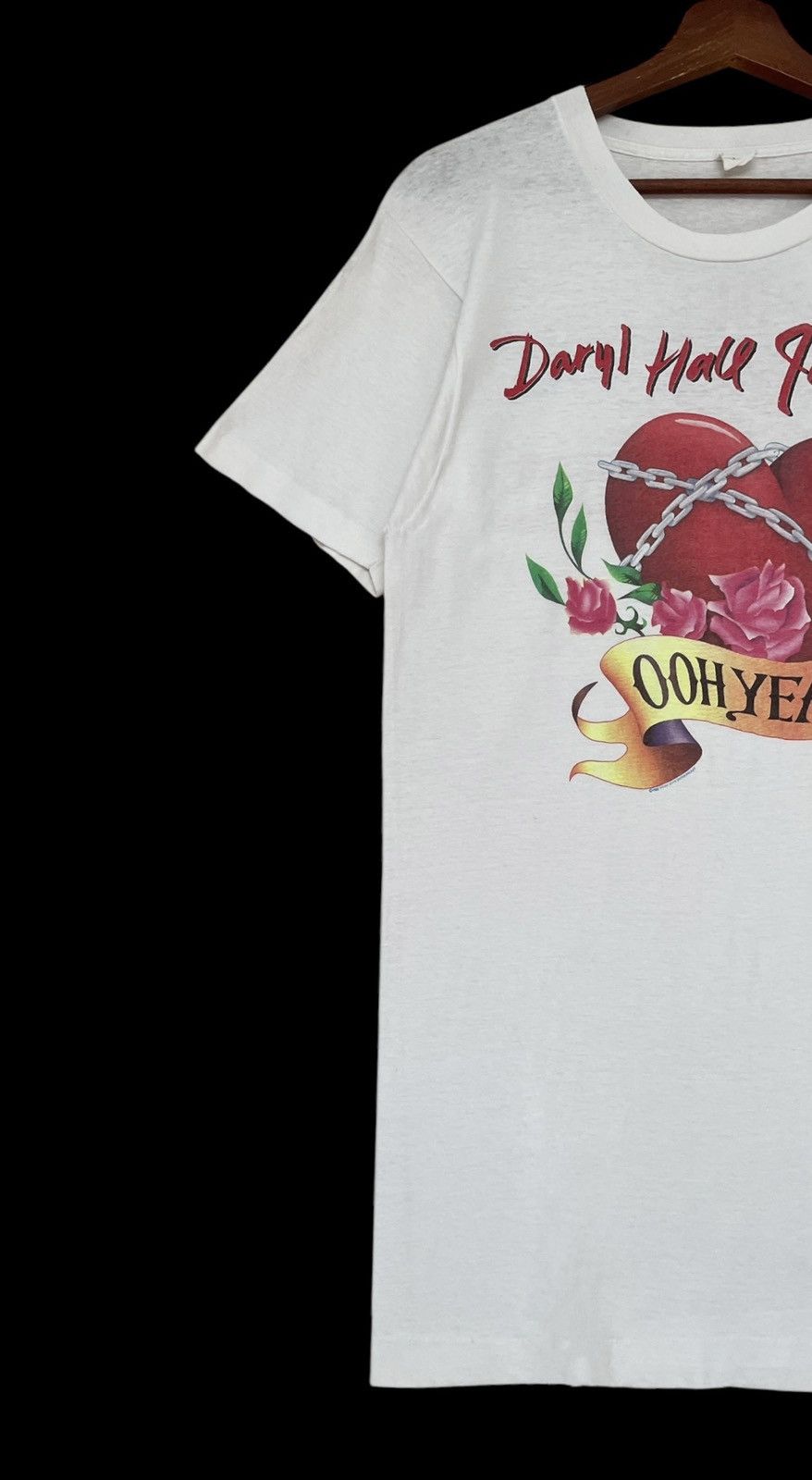 Band Tees × Vintage Vintage Daryl Hall & John Oates T-shirts 1980s Size US M / EU 48-50 / 2 - 3 Thumbnail