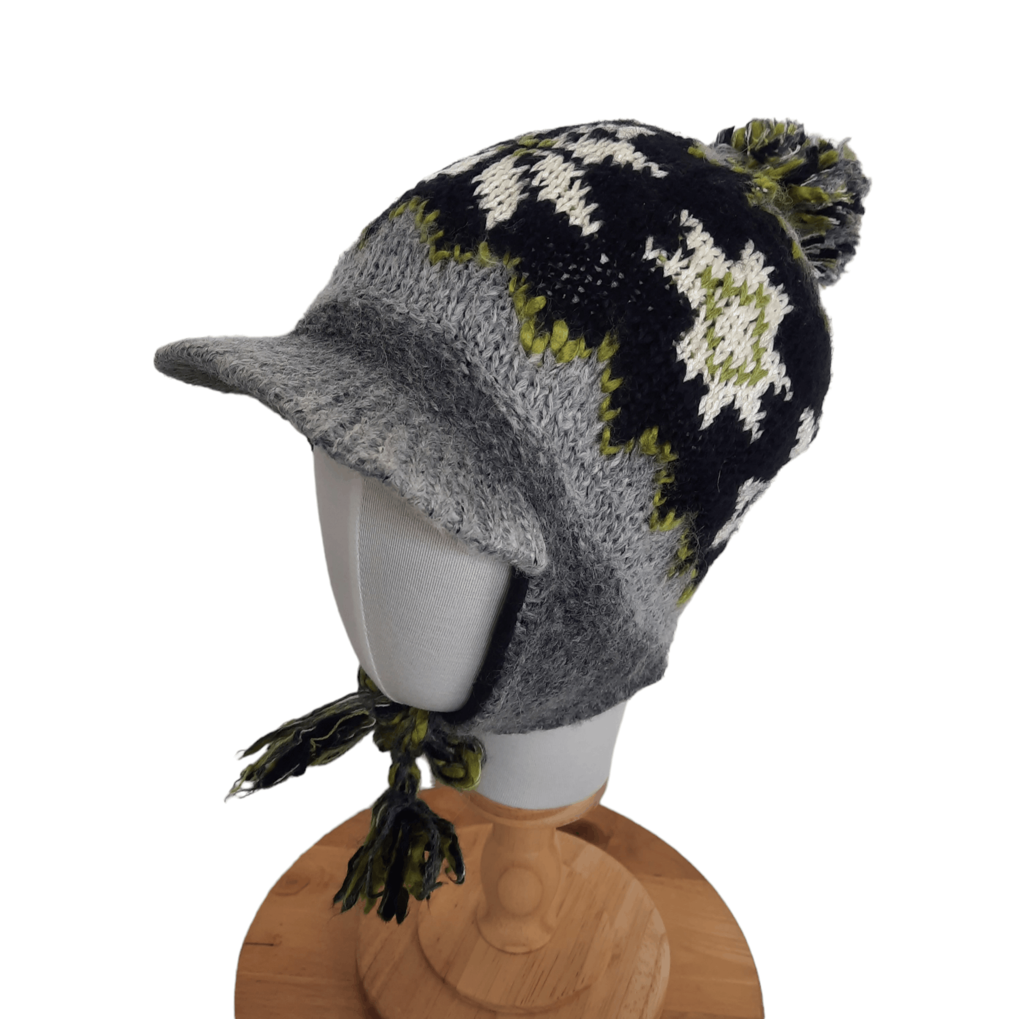 image of Outdoor Life Phenix Earflap Visor Beanie Hat, Men's
