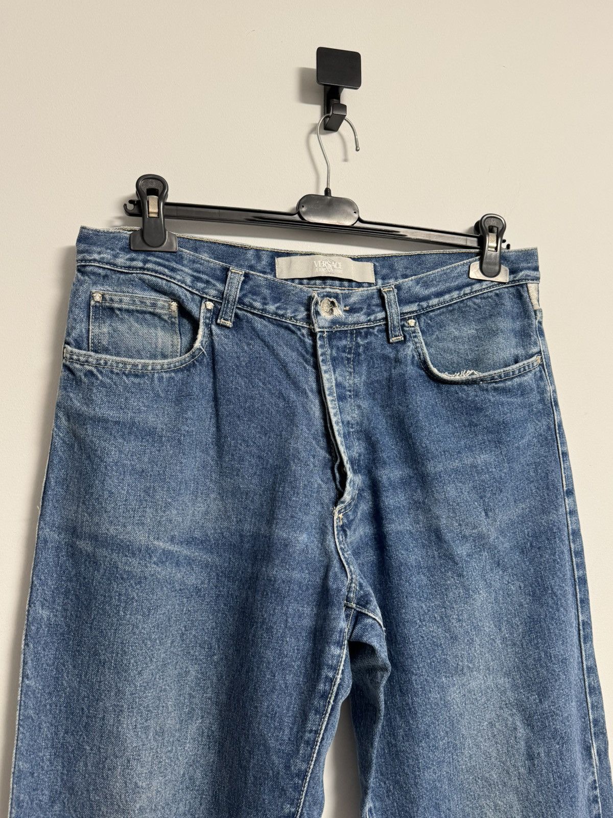 Versace Versace Men’s Blue Denim Jeans W36 EU50 Classic Straight Fit Size US 36 / EU 52 - 10 Thumbnail
