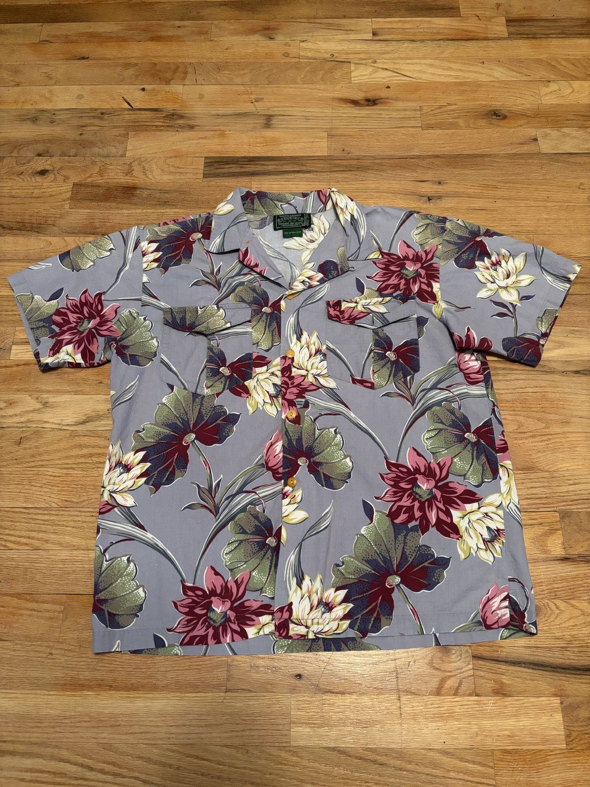 Vintage Polo Country Ralph Lauren Paisley Camp Collar