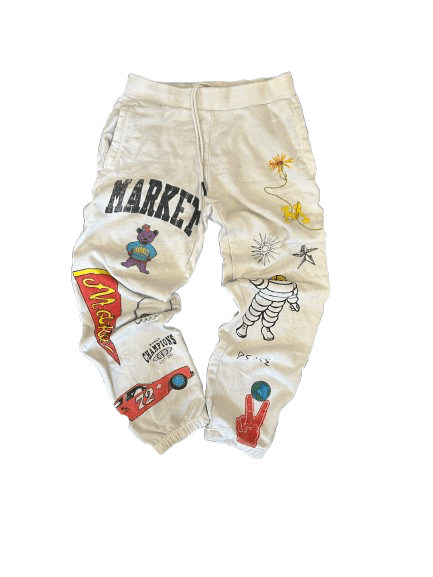 Market 🔥 MARKET Graphic Sweatpants 🔥 Size US 34 / EU 50 - 1 Thumbnail