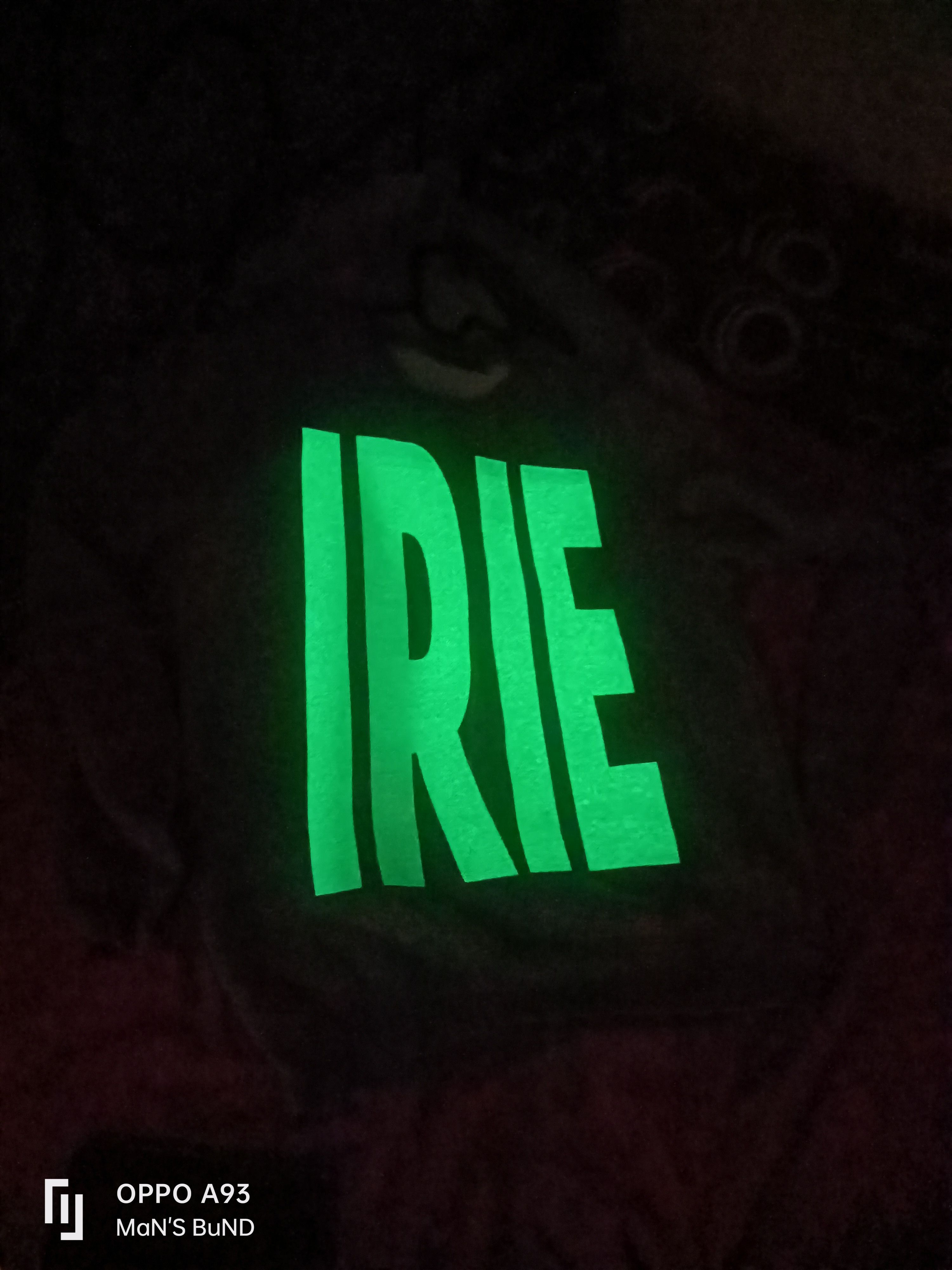 Japanese Brand × Vintage Japanese Brand Vintage IRIE Sweatshirt Glow in the Dark Size US M / EU 48-50 / 2 - 3 Thumbnail