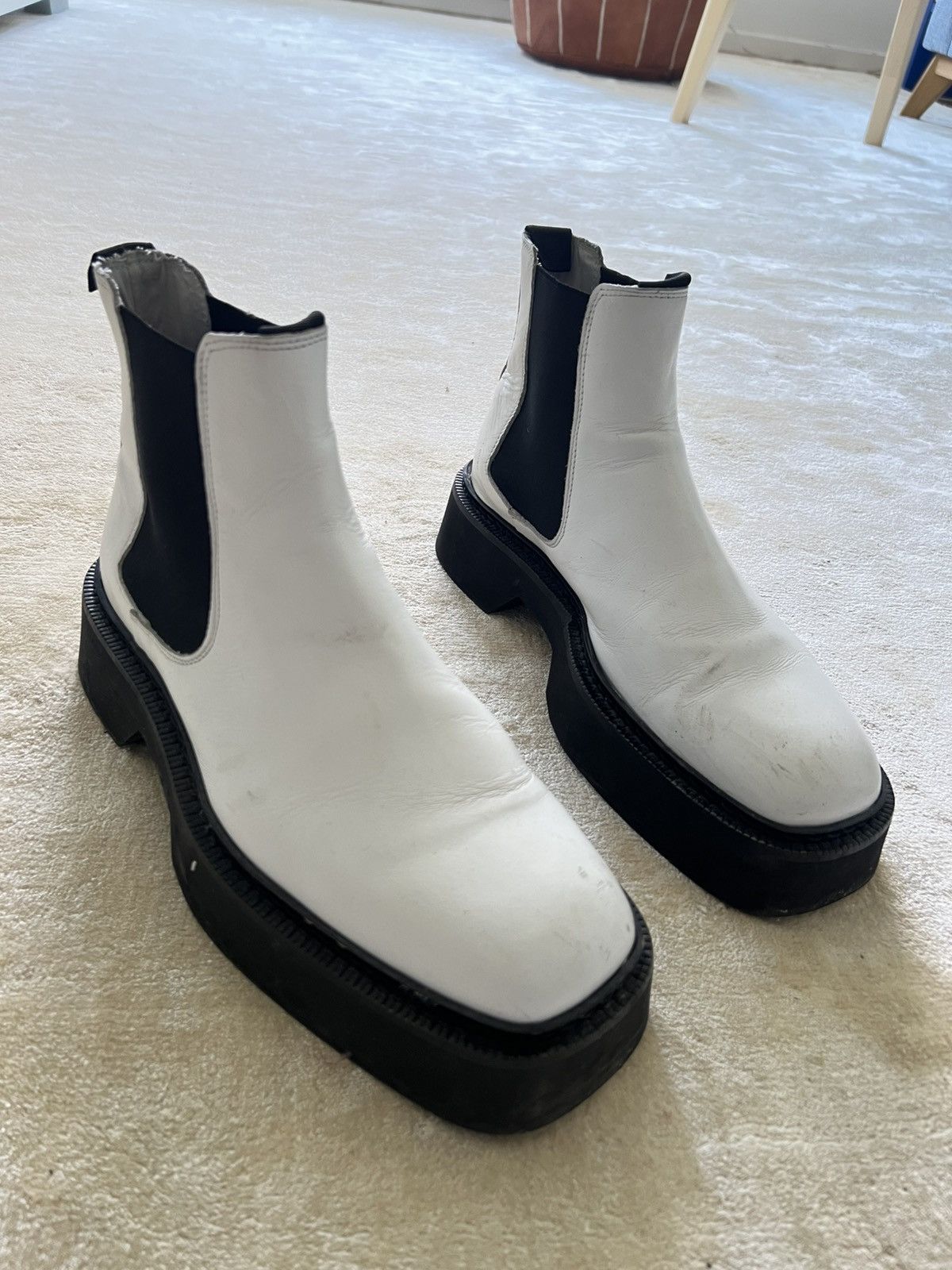 Asos White boots Size US 10 / EU 43 - 4 Thumbnail