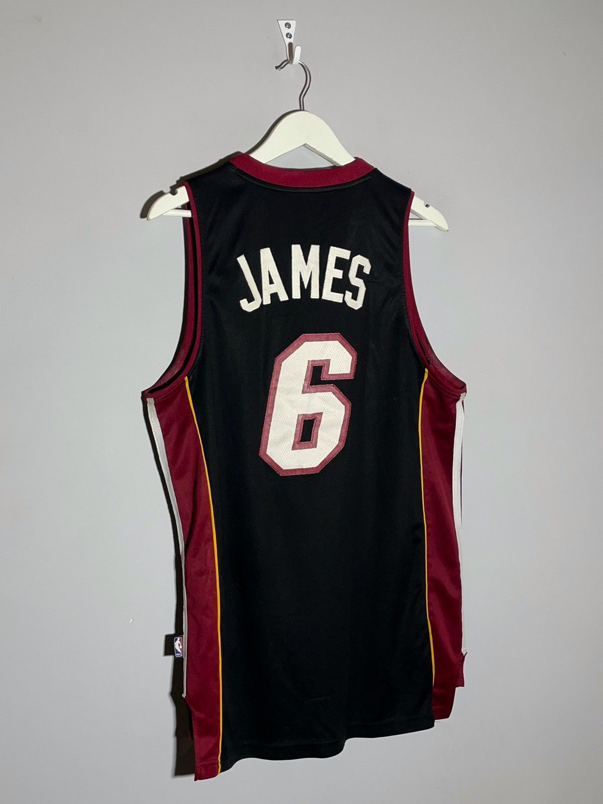 Adidas × NBA #6 James Miami Heat Adidas NBA Basketball Jersey Size US M / EU 48-50 / 2 - 10 Thumbnail