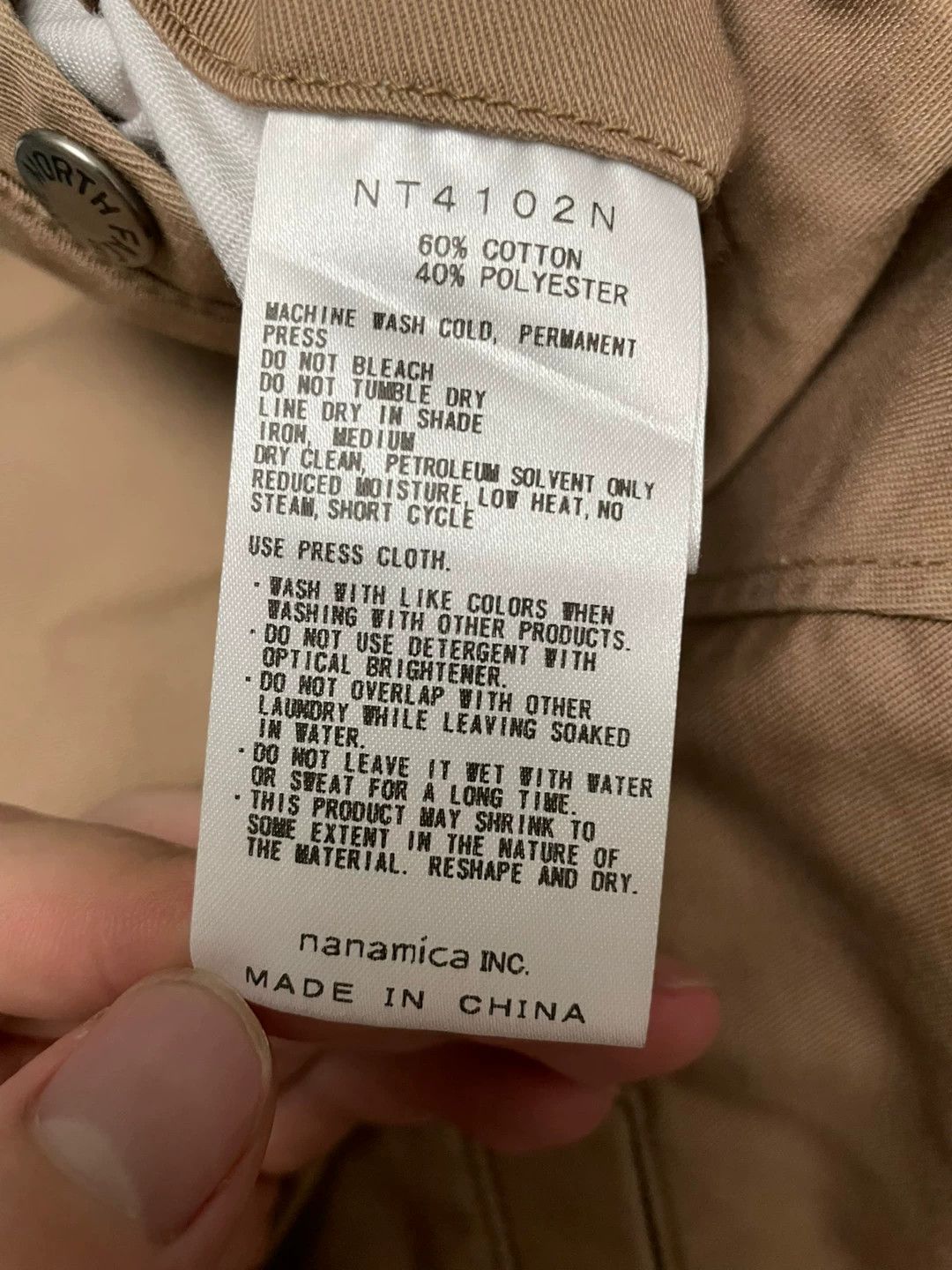 The North Face TNF Purple Label Stretch Twill Shorts NT4102N 34 98New Tags Size US 34 / EU 50 - 5 Thumbnail