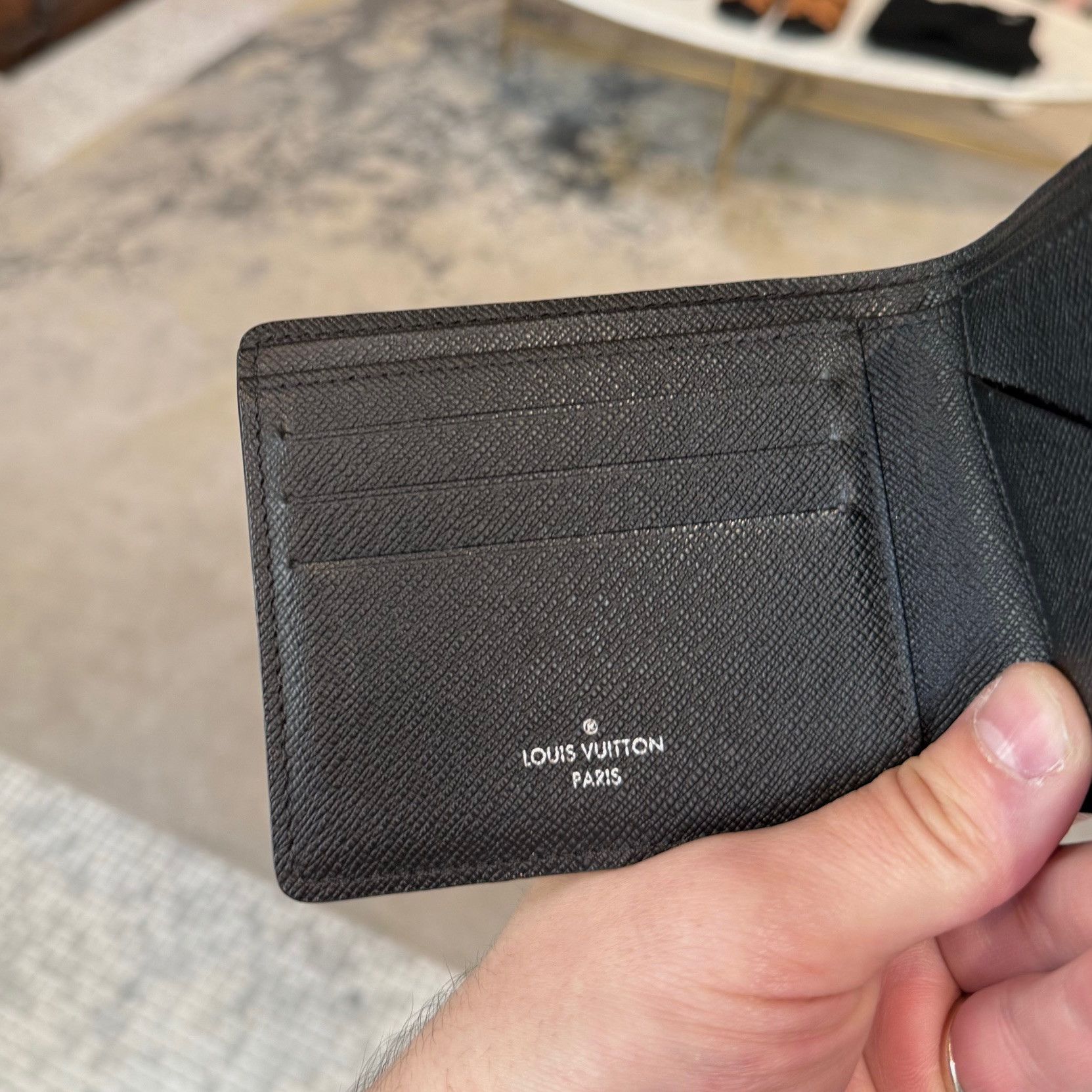 Louis Vuitton Louis Vuitton Graphite Damier Bifold Wallet Size ONE SIZE - 7 Thumbnail