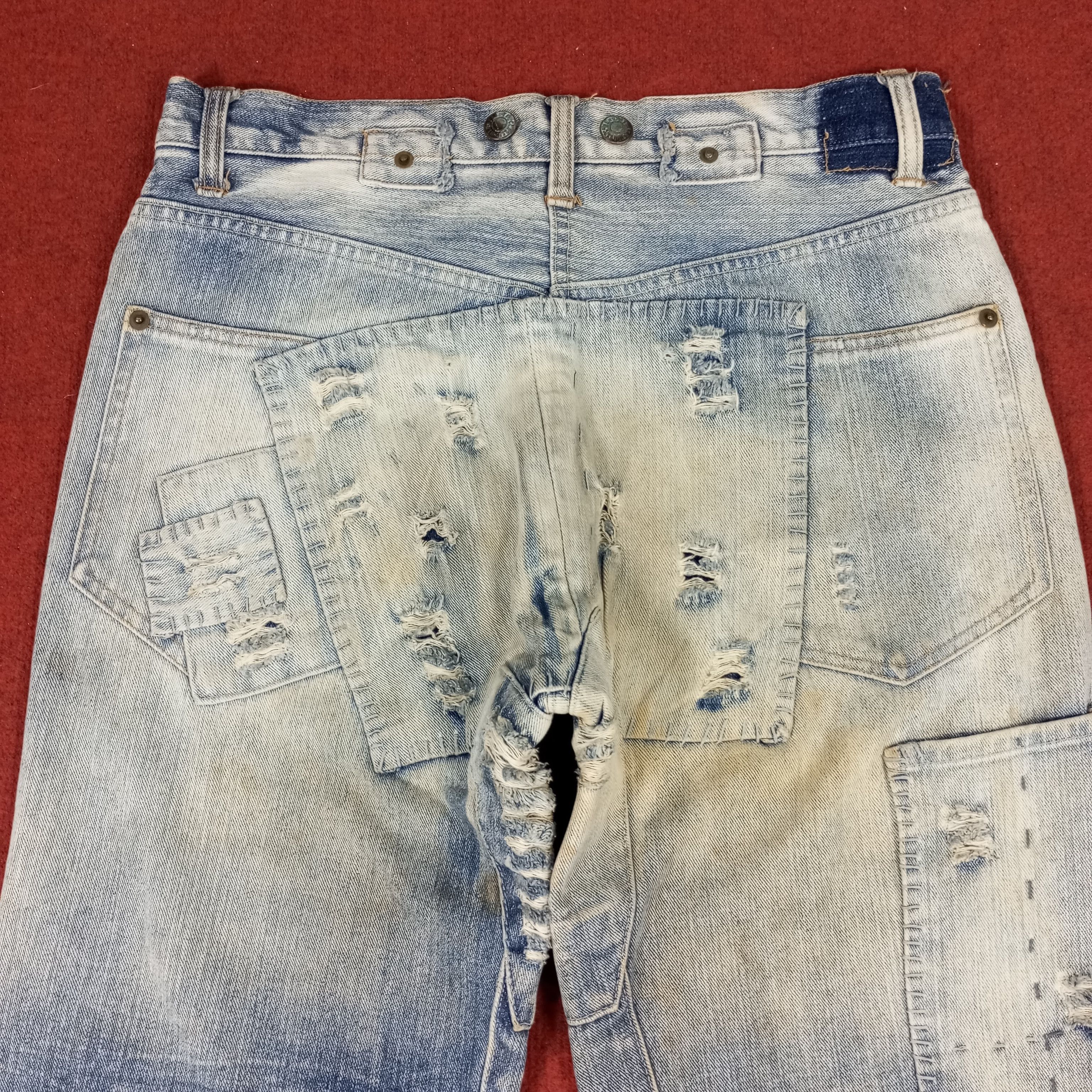 Satisfy Satisfy Rock Punk Fashion Streetwear Style Jeans Size US 30 / EU 46 - 5 Thumbnail