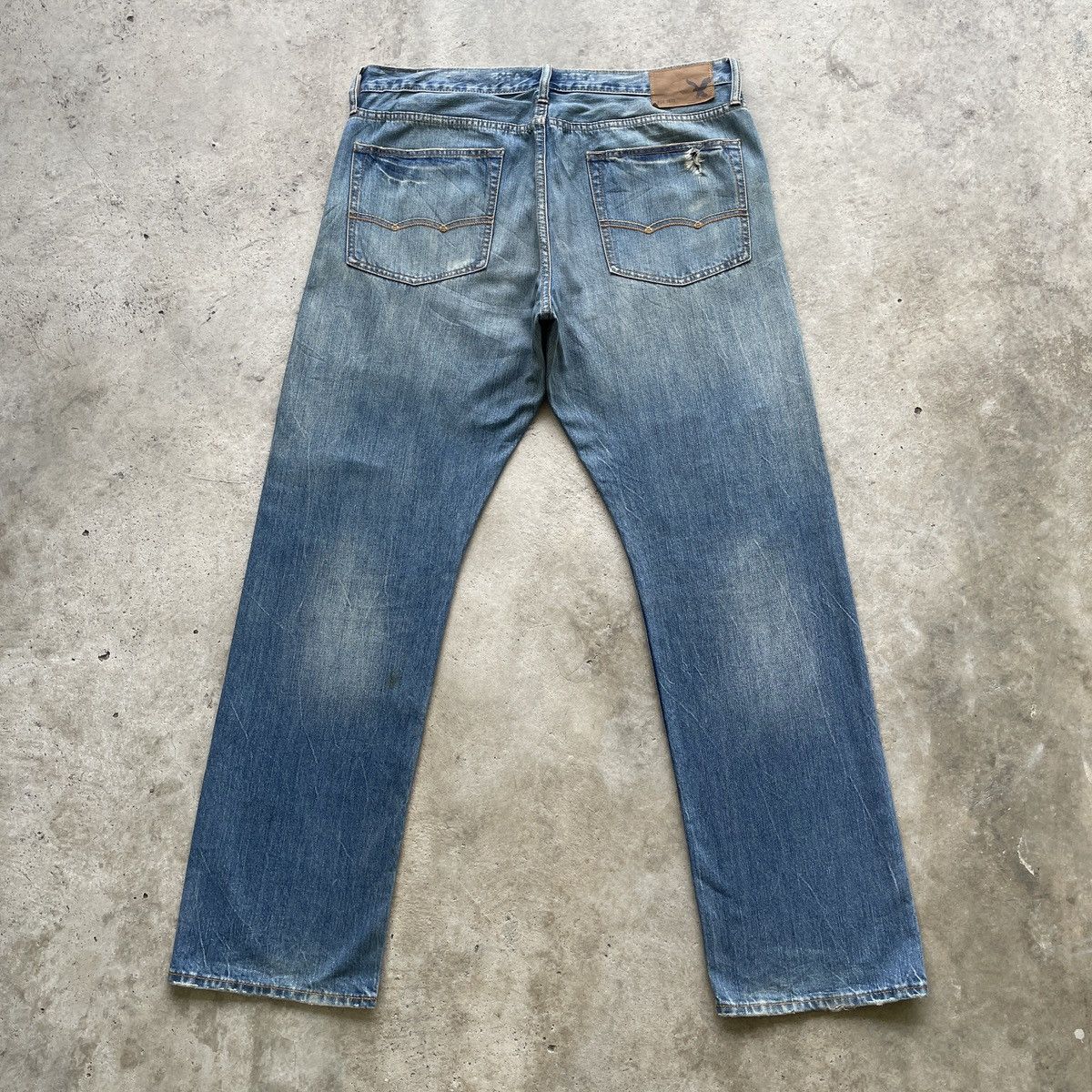 American Eagle Outfitters American Eagle Vintage Jeans Rusty Distressed Faded Pants Size US 39 - 12 Thumbnail