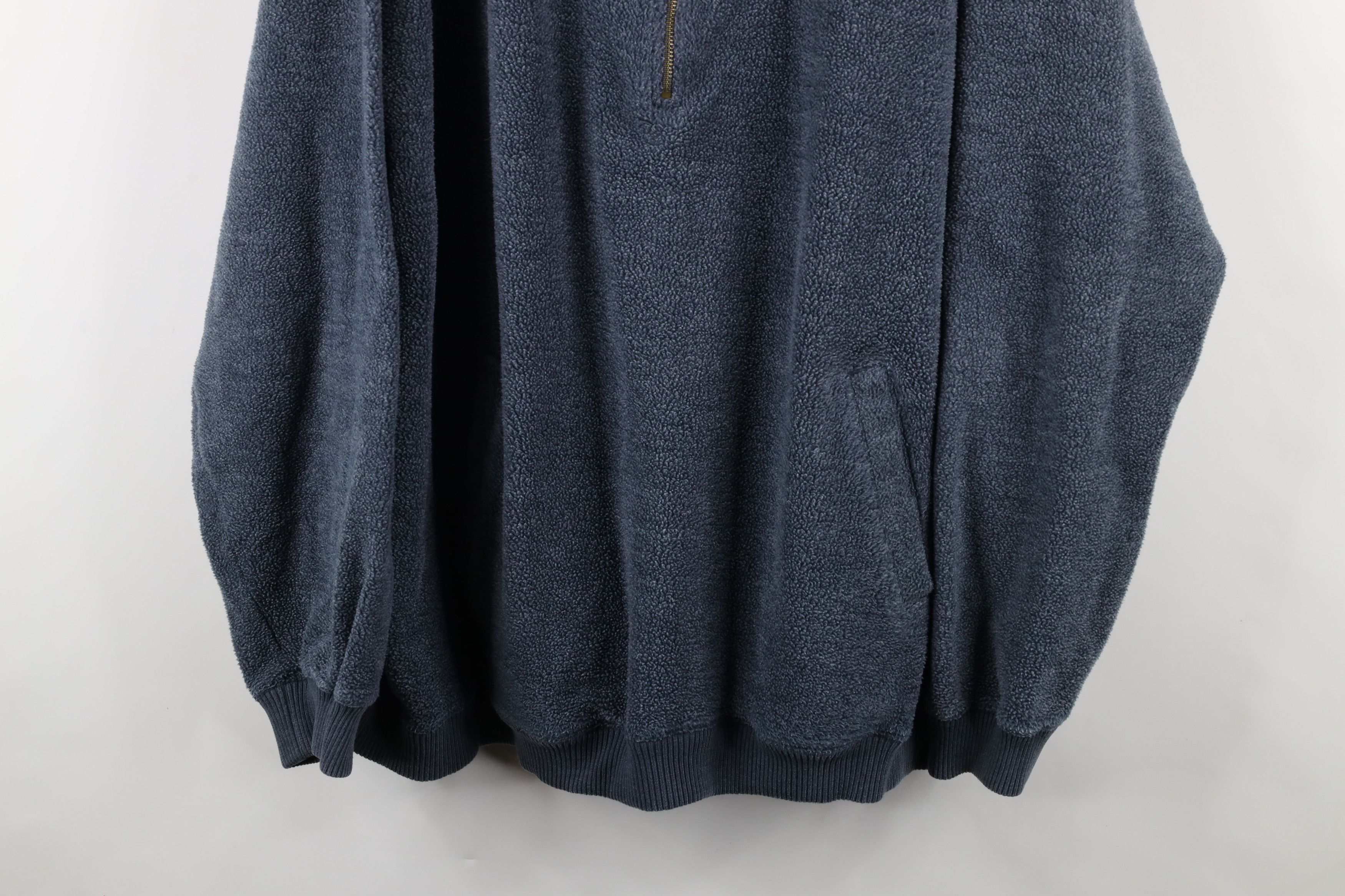 Big Dogs × Vintage Vintage 90s Big Dogs Spell Half Zip Fleece Pullover Sweater Size US XXL / EU 58 / 5 - 3 Thumbnail