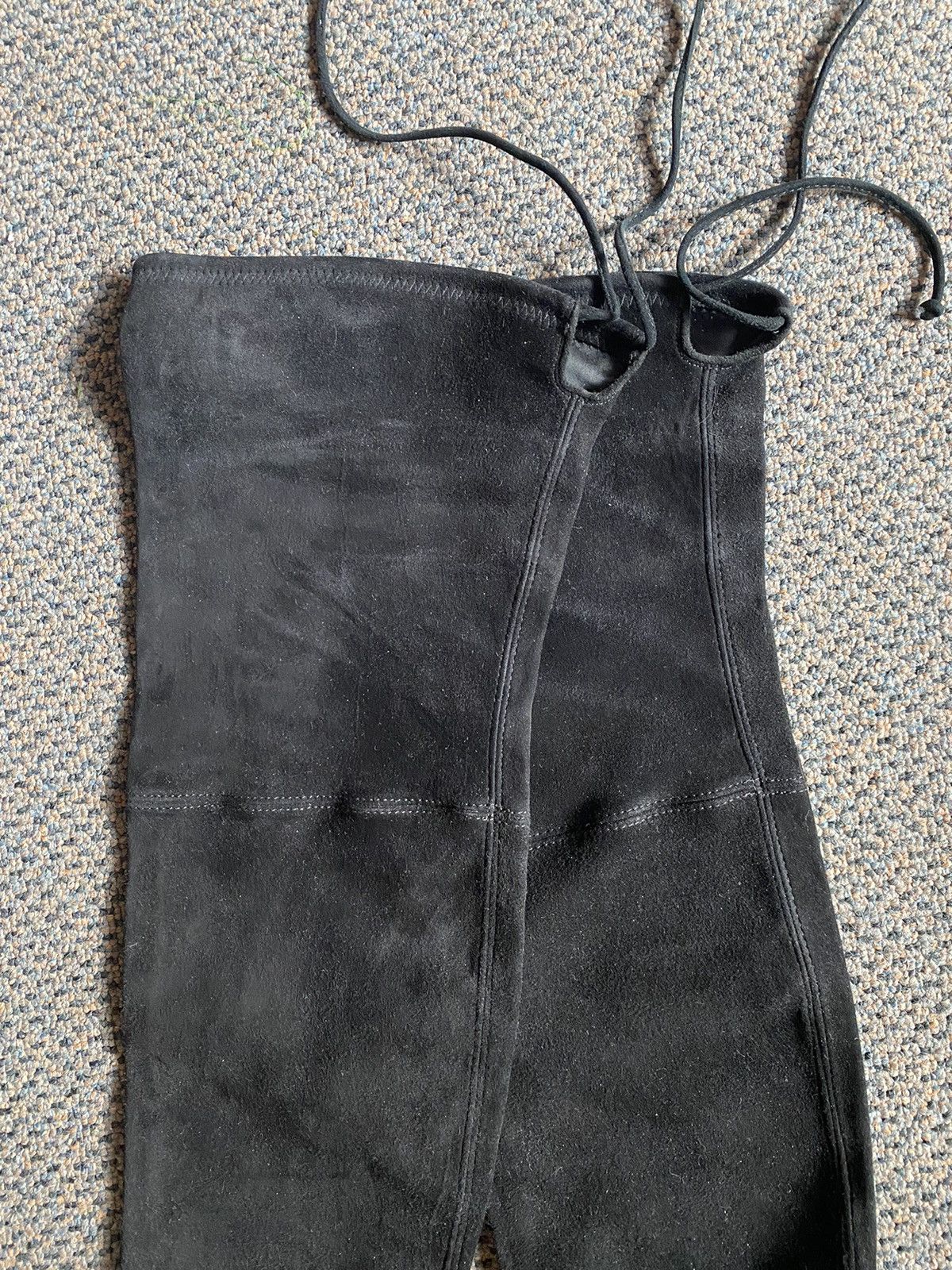 Stuart Weitzman Knee-High Suede Boots Size US 9.5 / IT 39.5 - 3 Thumbnail