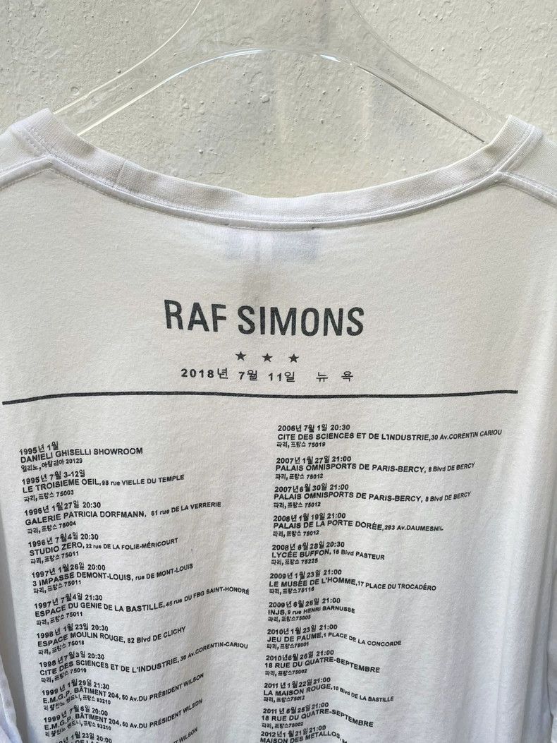 Raf Simons Raf Simons 18SS Korean Slogan T-Shirt 2504-Nextarrow Size US M / EU 48-50 / 2 - 5 Thumbnail