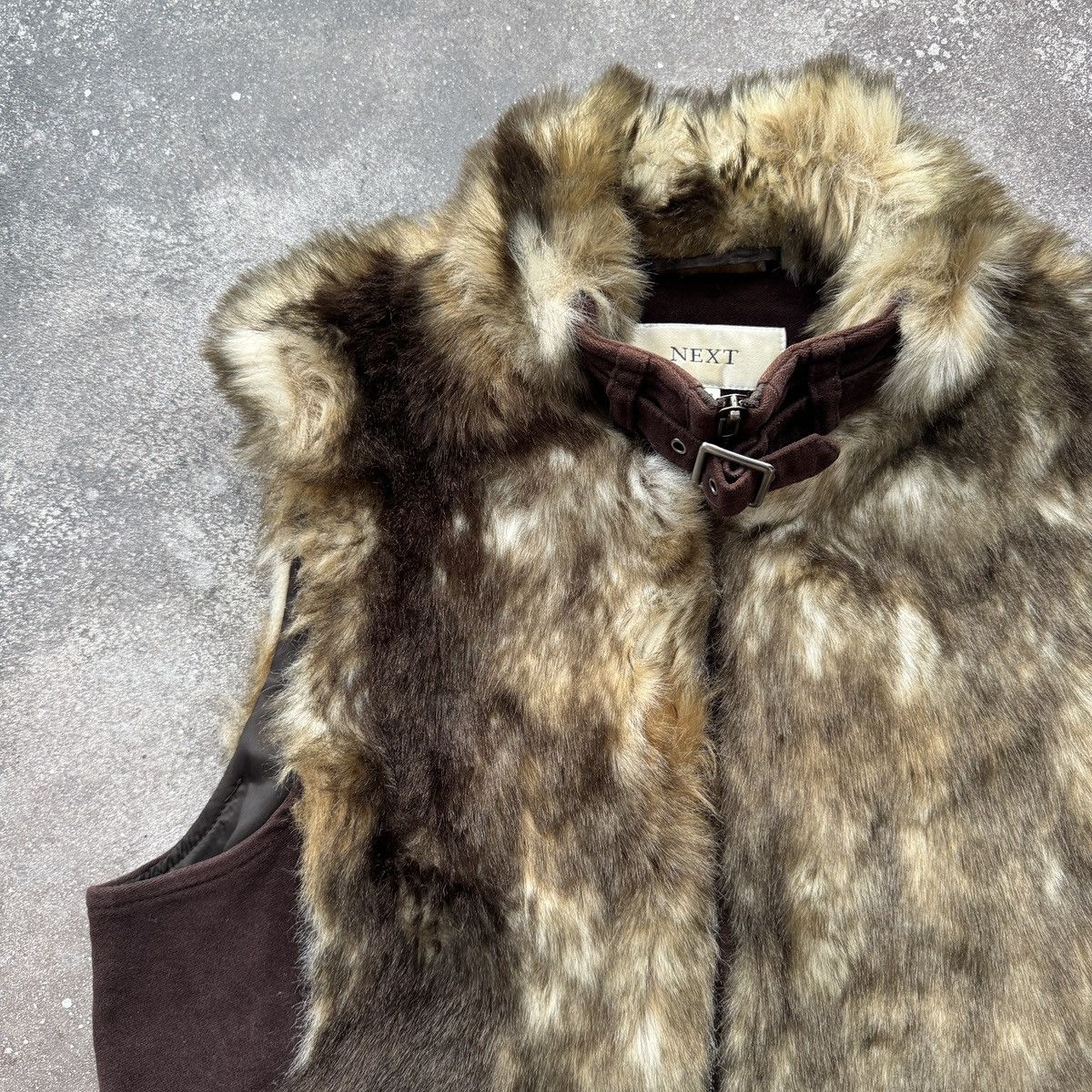 Hysteric Glamour Y2K Grunge Glam Vintage Faux Fur Vest Size M / US 6-8 / IT 42-44 - 3 Thumbnail