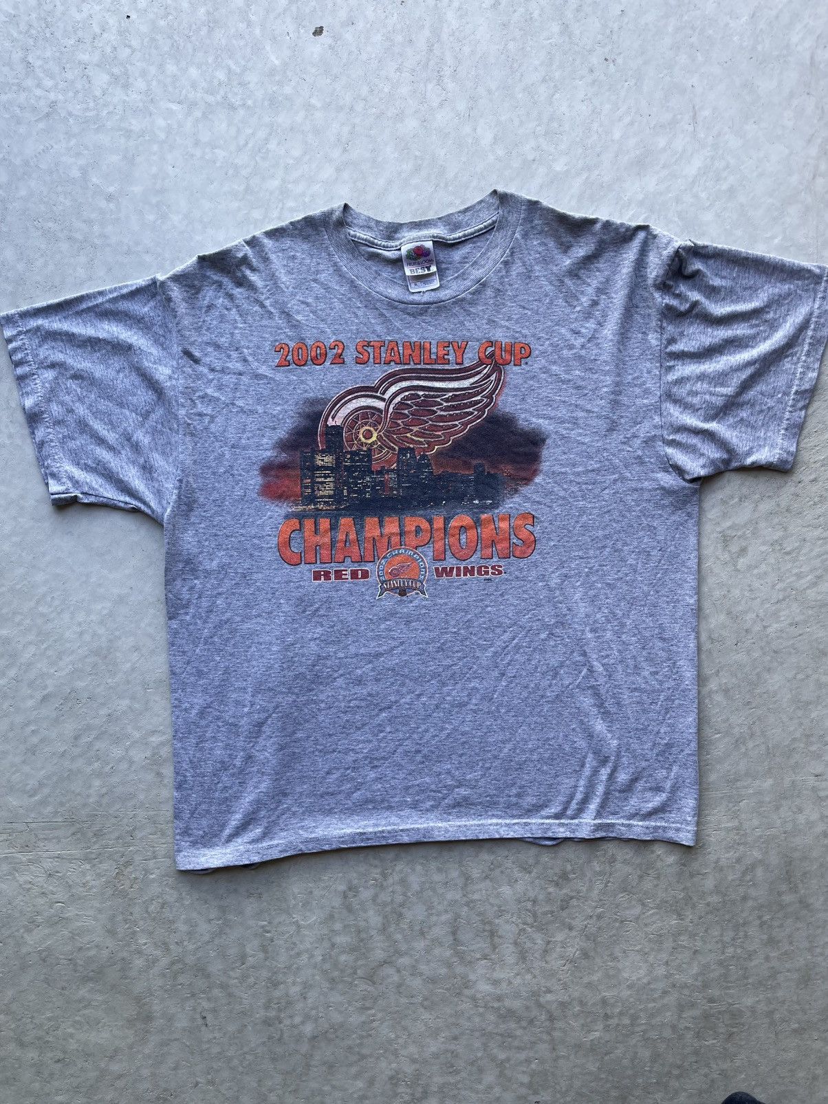 Vintage Vintage 2002 Stanley Cup Tee Size US XL / EU 56 / 4 - 1 Thumbnail