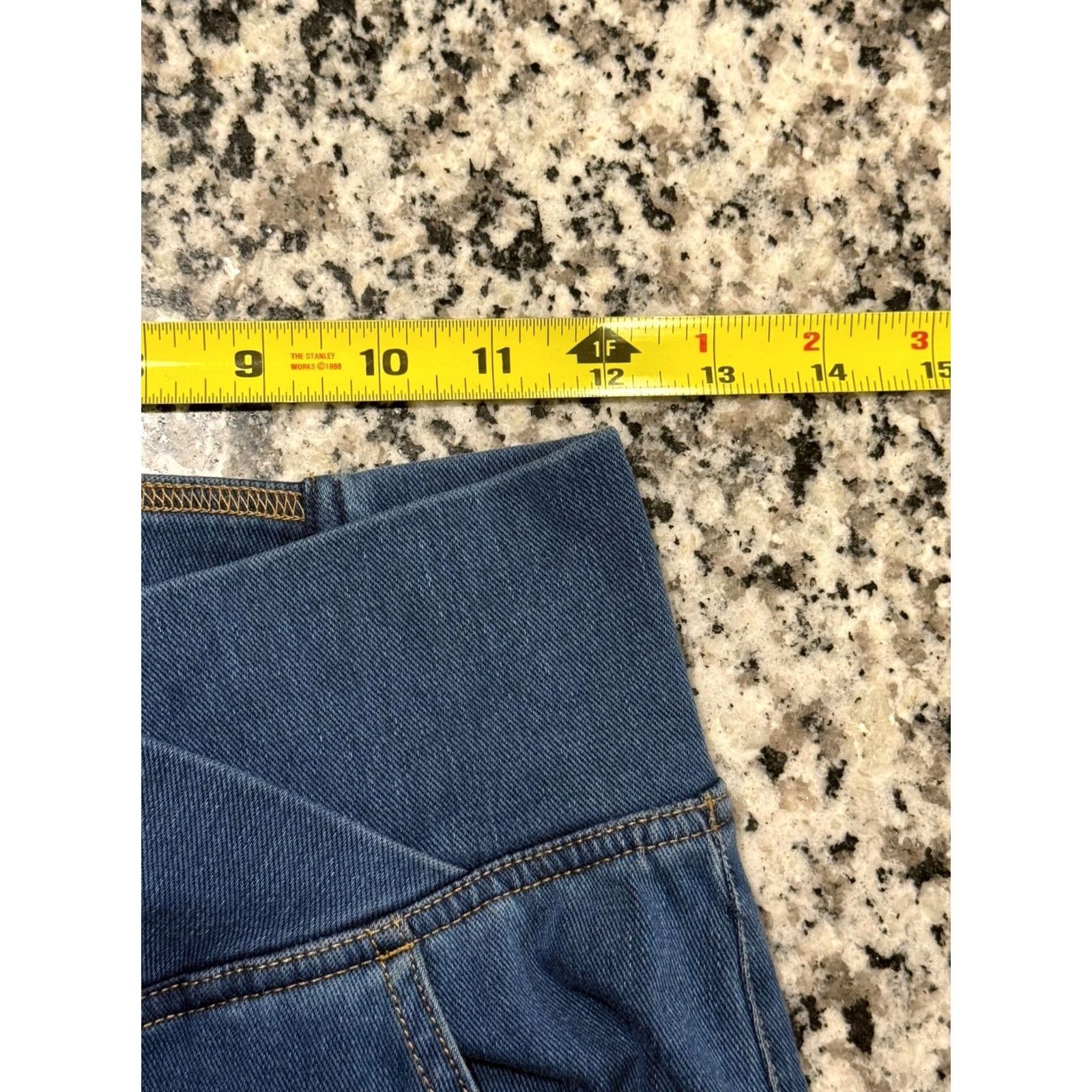 Vintage Halara Jeans Wide-Leg Mid Rise Denim Women M Size Blue Cotton Blend Pockets 30 Inseam Stretch NWT Size 32" / US 10 / IT 46 - 6 Thumbnail