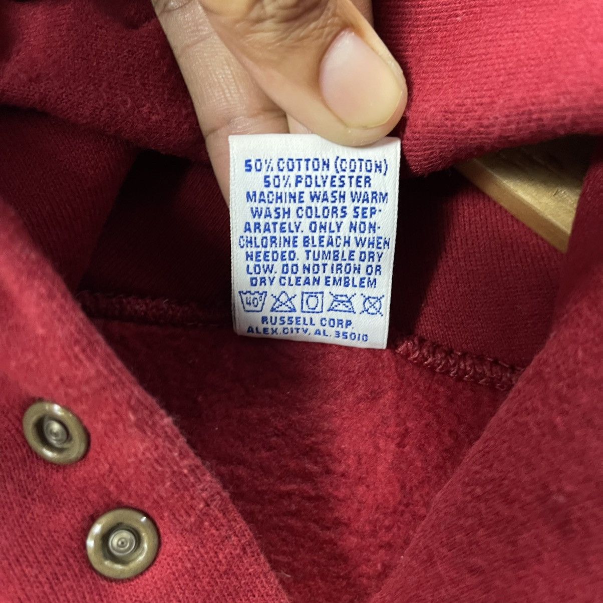 Russell Athletic Vintage L.L. Bean Logo Hoodie Made in USA (Russell Athletic) Size US S / EU 44-46 / 1 - 9 Thumbnail