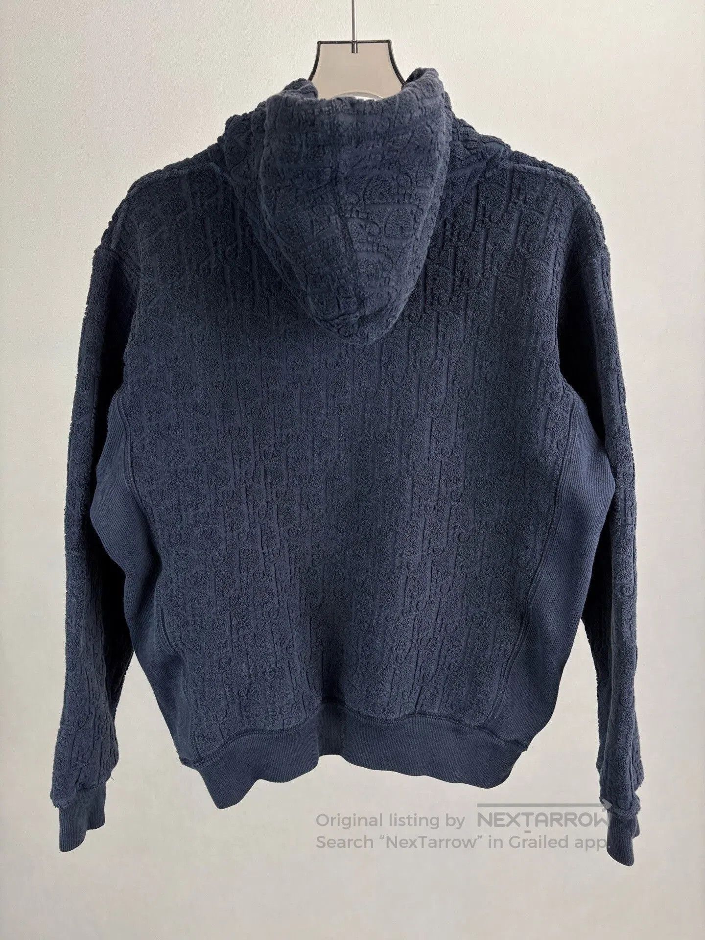 Dior Dior Monogram Logo Terry Hoodie. Size US L / EU 52-54 / 3 - 1 Thumbnail