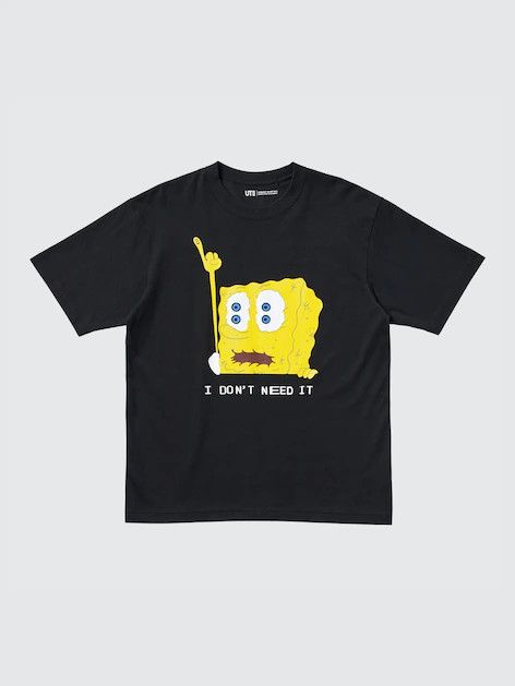 Japanese Brand Uniqlo SpongeBob SquarePants Cactus Plant Flea Market Size US XXL / EU 58 / 5 - 2 Thumbnail