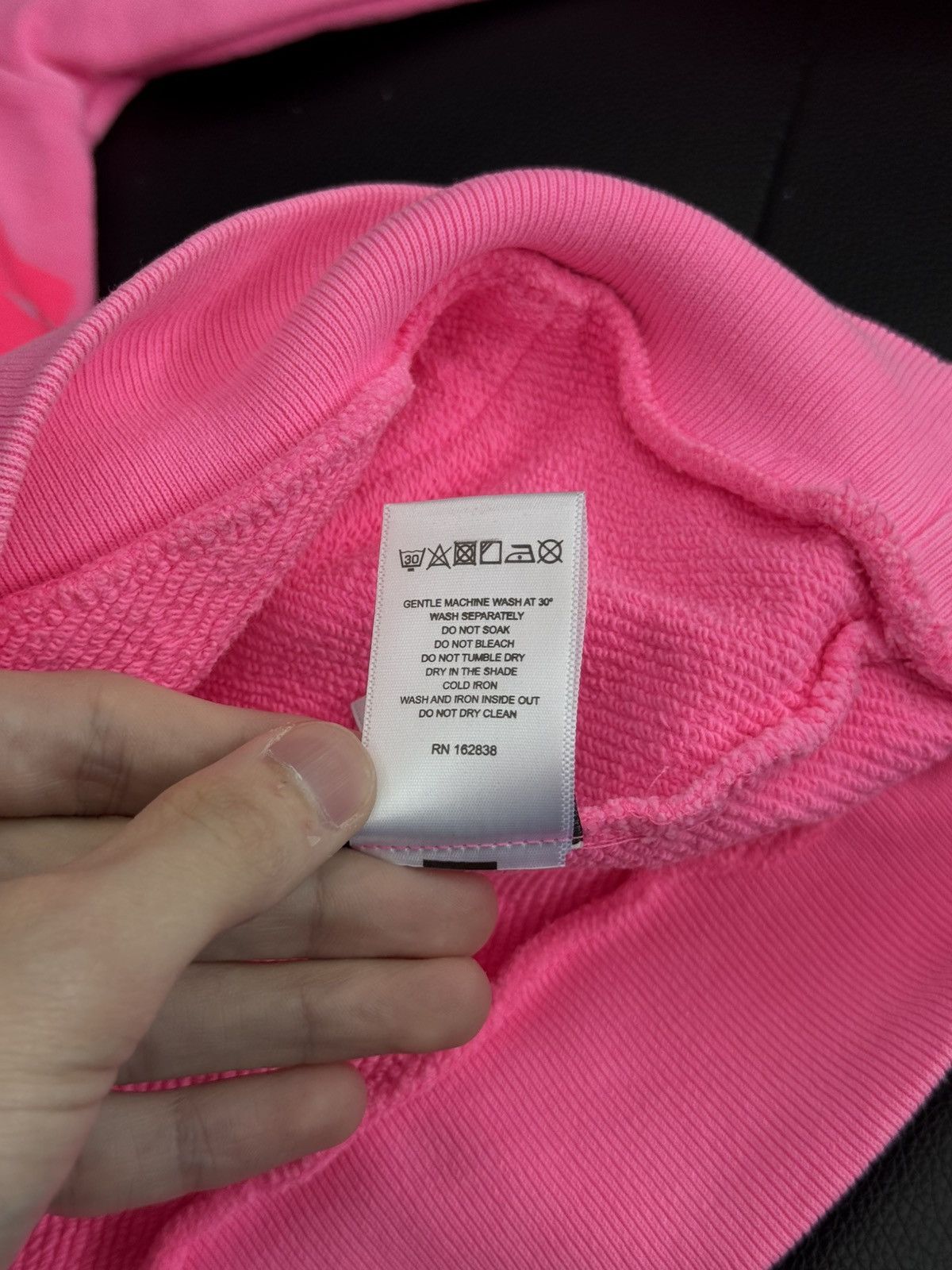 DENIM TEARS Denim Tears Hot Pink 2025 Cotton Wreath Hoodie XS (NEW) Size US XS / EU 42 / 0 - 10 Thumbnail