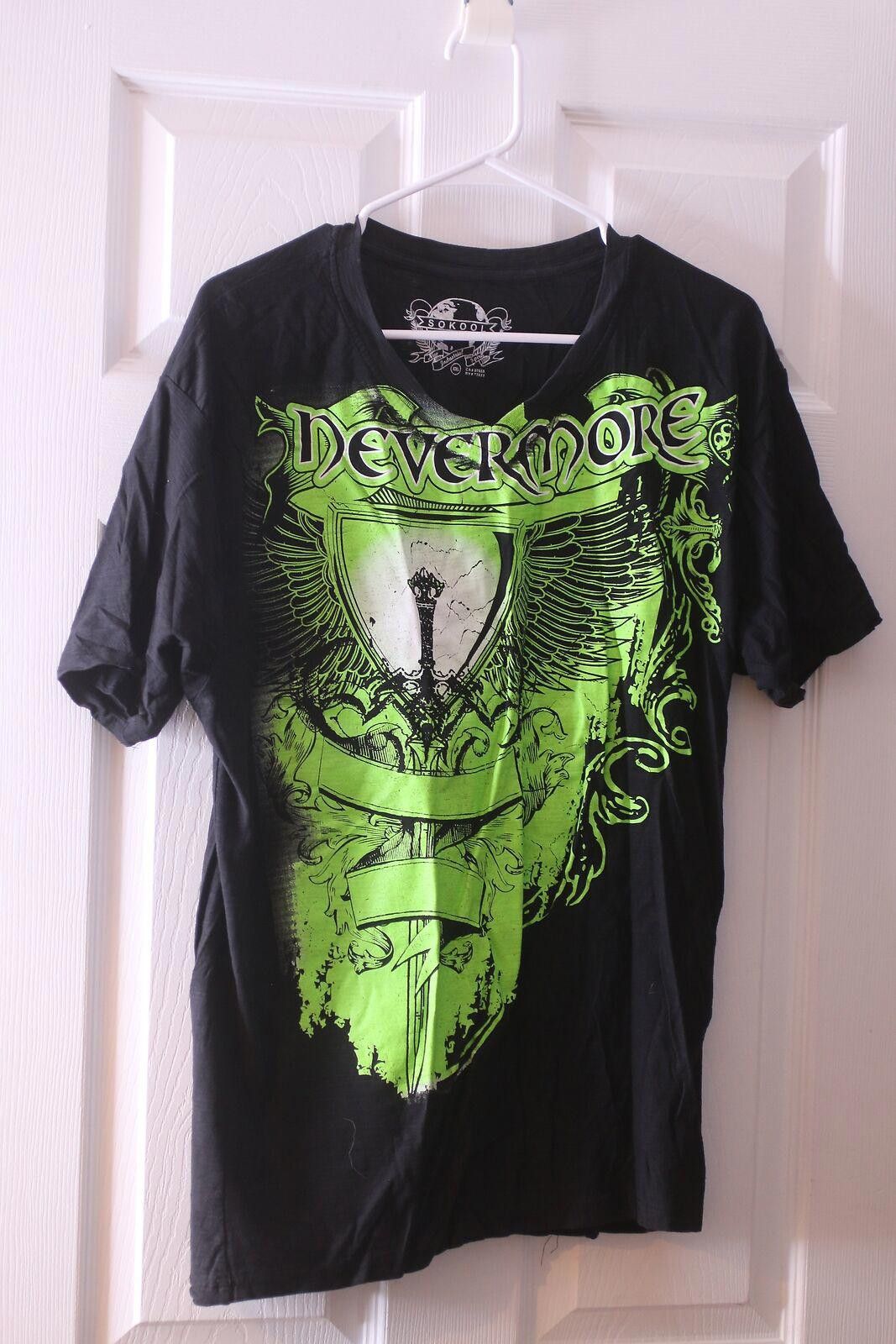 Other Vintage Nevermore Heavy Metal Band Tee Shirt CA#07658 Size US XXL / EU 58 / 5 - 1 Thumbnail