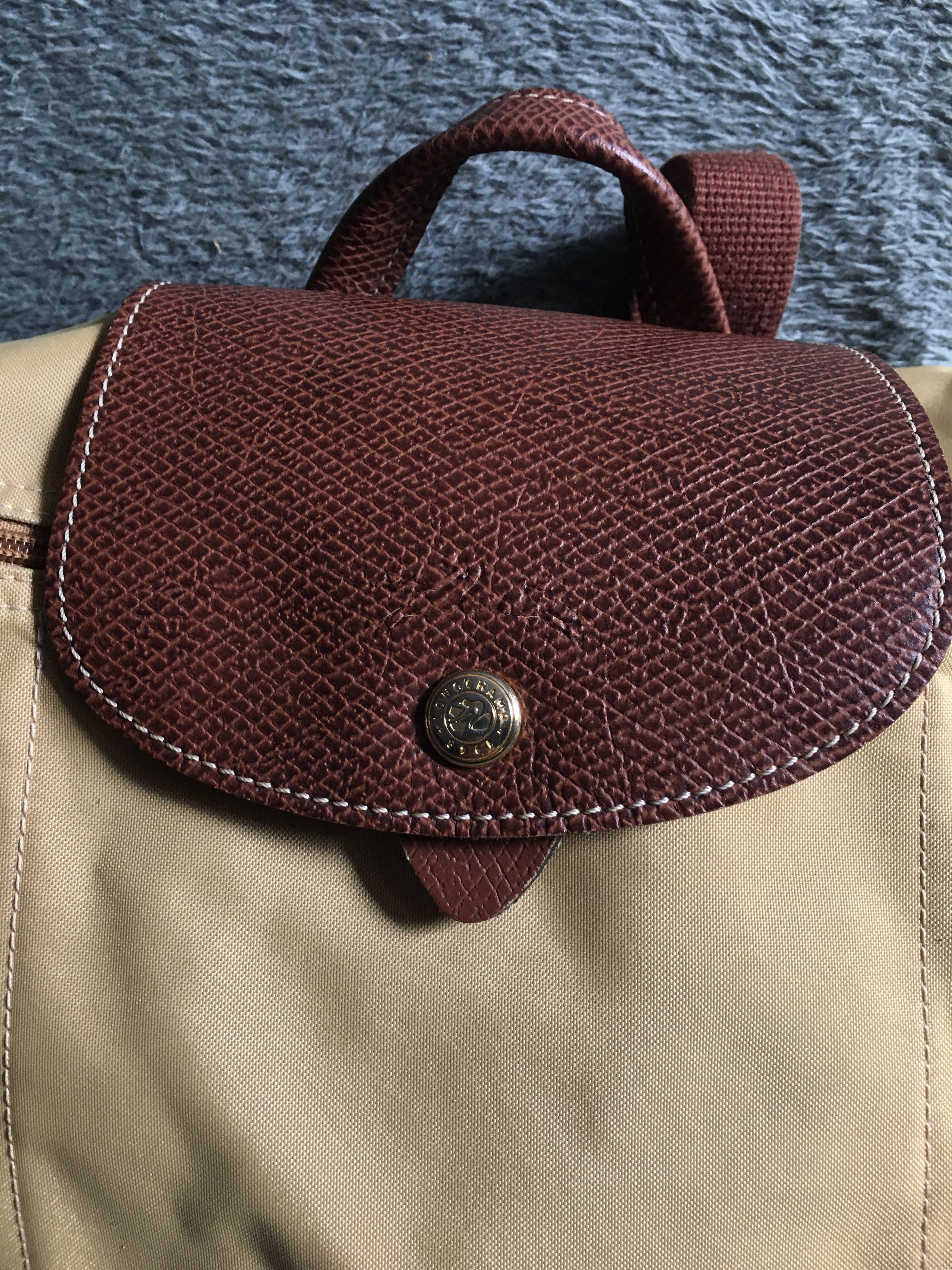 Longchamp Longchamp Le Pliage Nylon Backpack Bag Size ONE SIZE - 3 Thumbnail