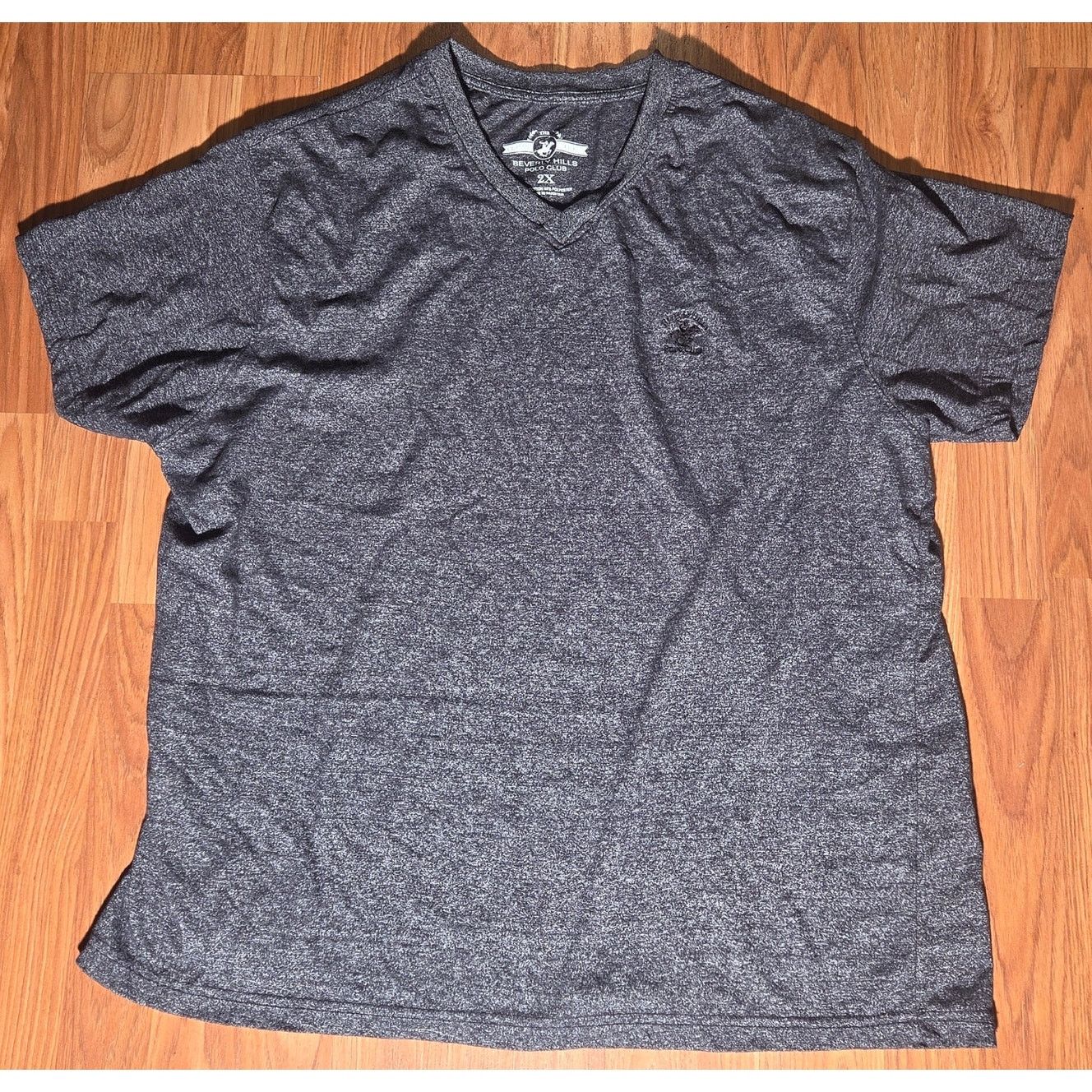 Beverly Hills Polo Club Beverly Hills Polo Club Grey Tee - Men's Size 2X Size US XXL / EU 58 / 5 - 3 Thumbnail