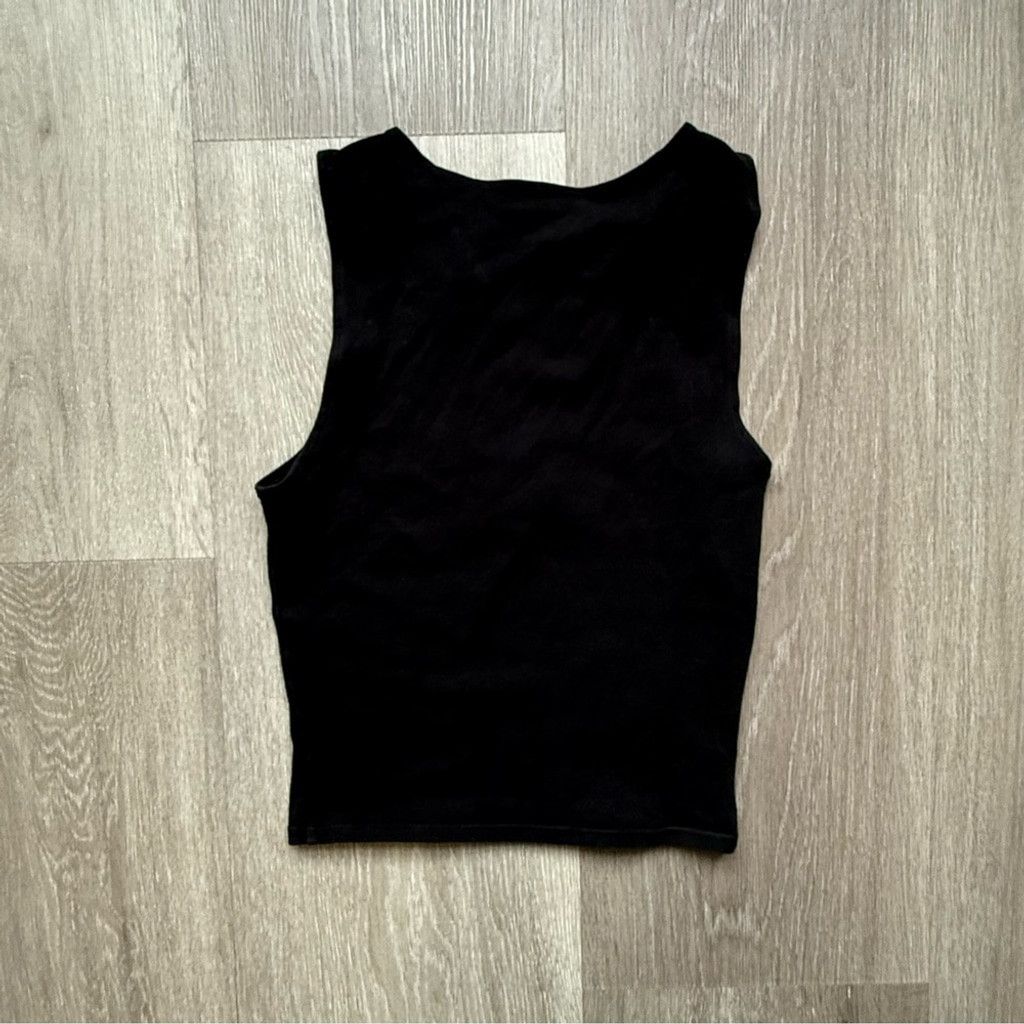 Garage Garage Black Tie Front Muscle Tee Size XS / US 0-2 / IT 36-38 - 7 Thumbnail