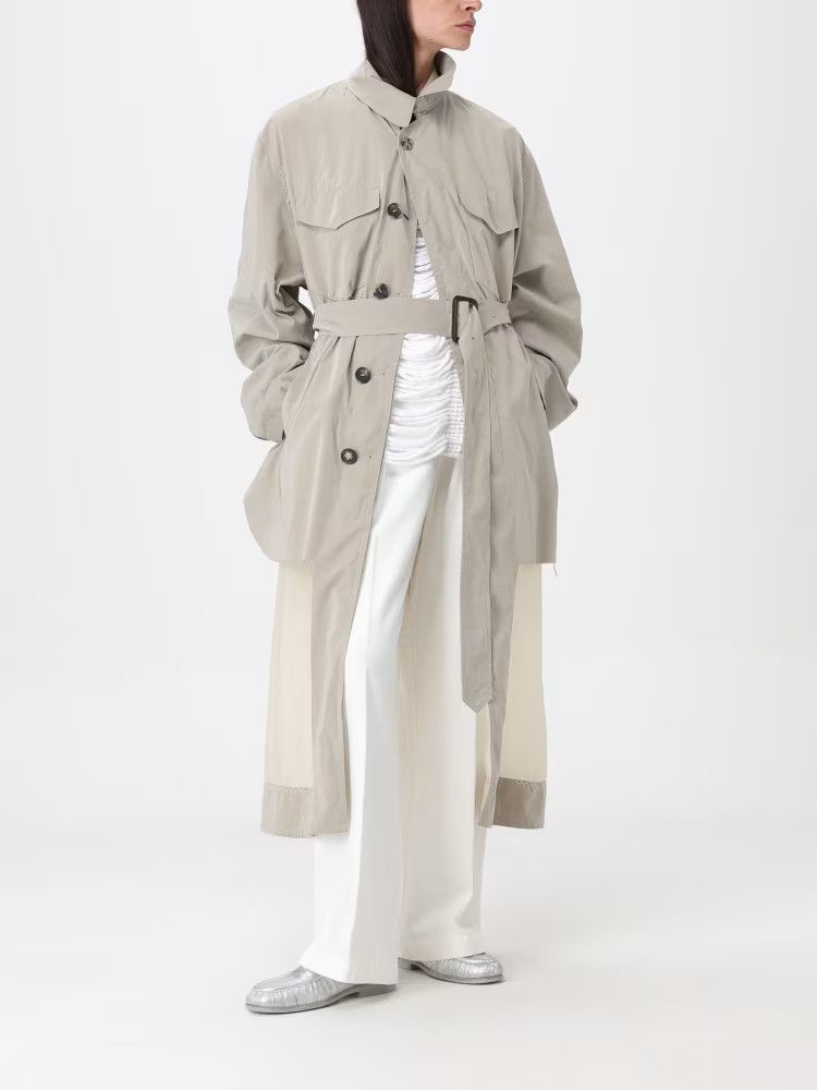 Maison Margiela o1s22i1n0724 Reversible Trench Coat in Ivory Size S / US 4 / IT 40 - 2 Thumbnail