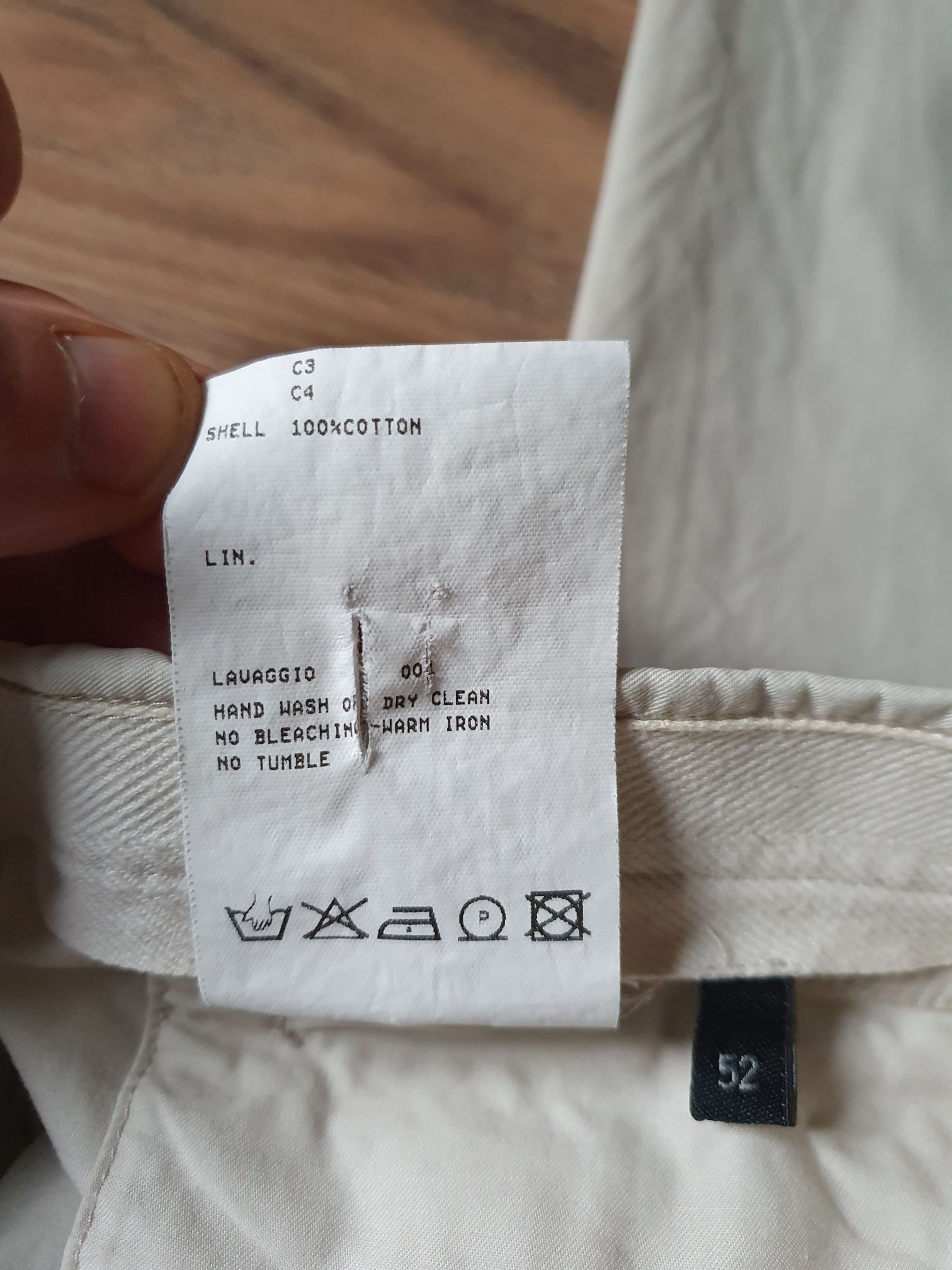 Neil Barrett Ultra Wide Beige Pants Size US 36 / EU 52 - 8 Thumbnail