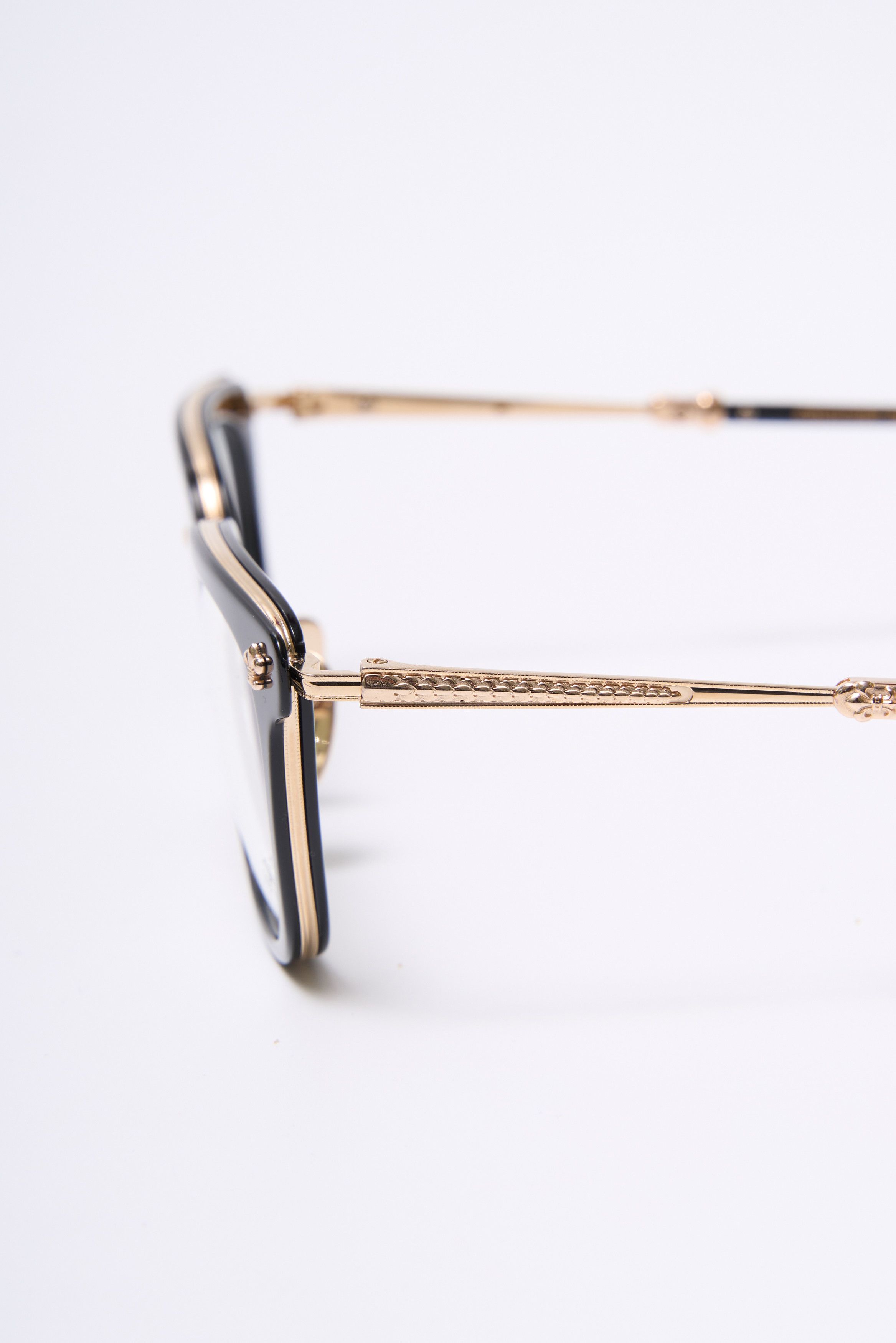 Chrome Hearts CHROME HEARTS STRAPADICTOME BLACK/GOLD PLATED Size ONE SIZE - 9 Thumbnail