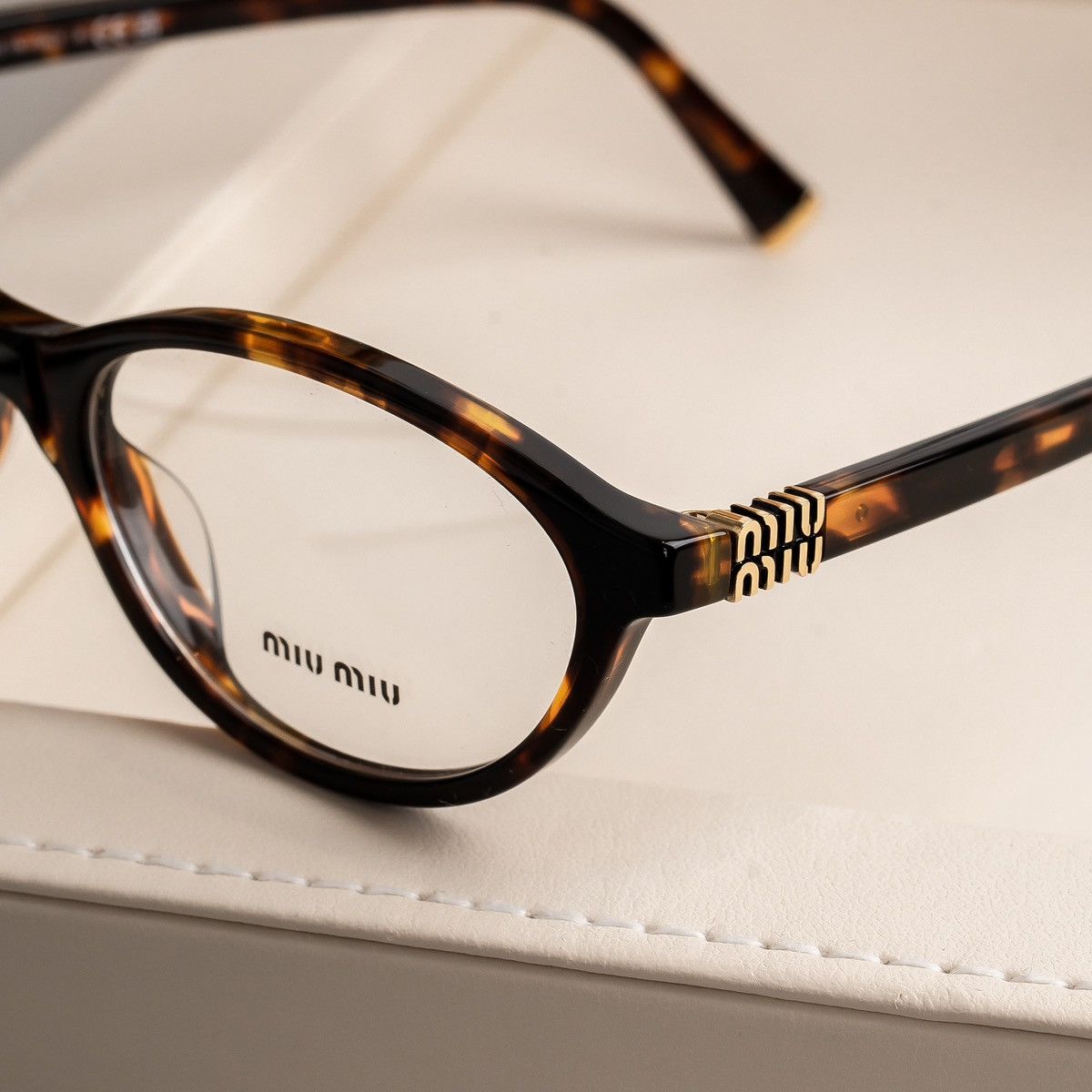 Miu Miu MIU MIU 0MU 09XV VAU1O1 GLASSES Size ONE SIZE - 2 Thumbnail
