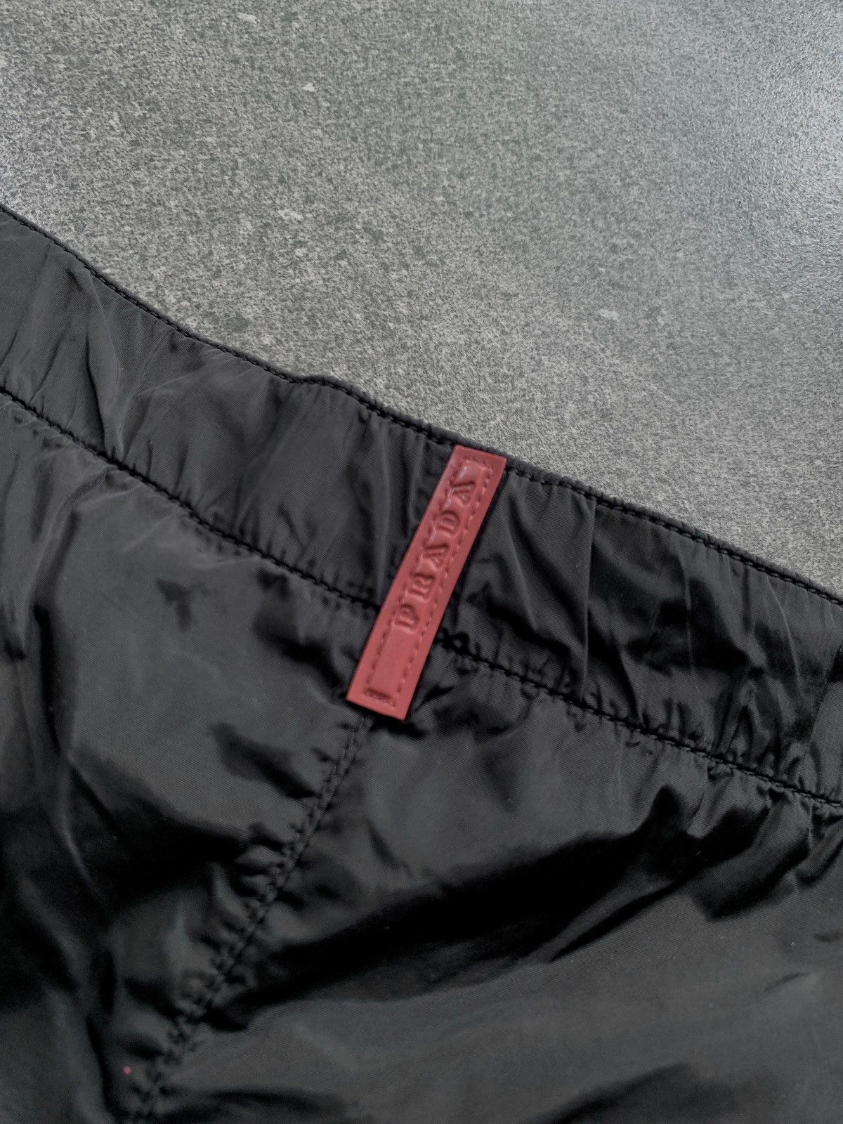 Prada FREE TAX! 2000s Red Tab Swim Trunk/Shorts Size US 36 / EU 52 - 8 Thumbnail