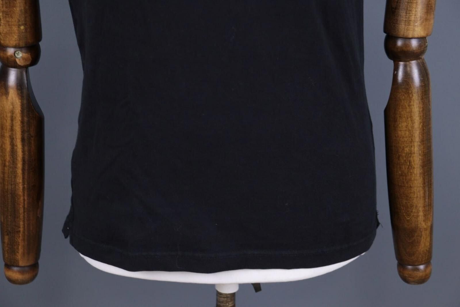 Lacoste Lacoste Black Cotton Collar Popover Polo Shirt Size S Size US S / EU 44-46 / 1 - 3 Thumbnail