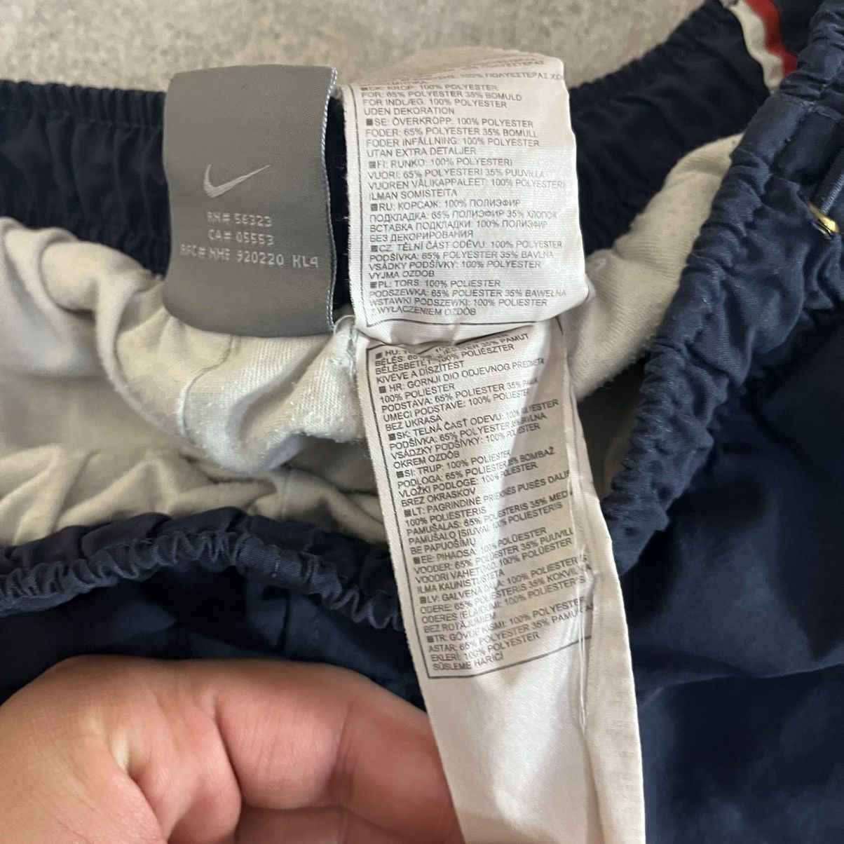 Nike 00s Vintage Nike Pants Nylon Rare Swoosh Drill Size US 34 / EU 50 - 11 Thumbnail