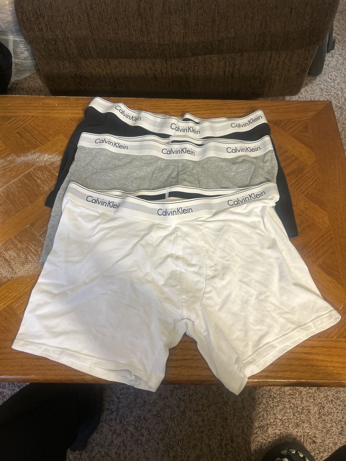 Calvin Klein Calvin Klein 3 pack underwear Size 34 - 1 Thumbnail