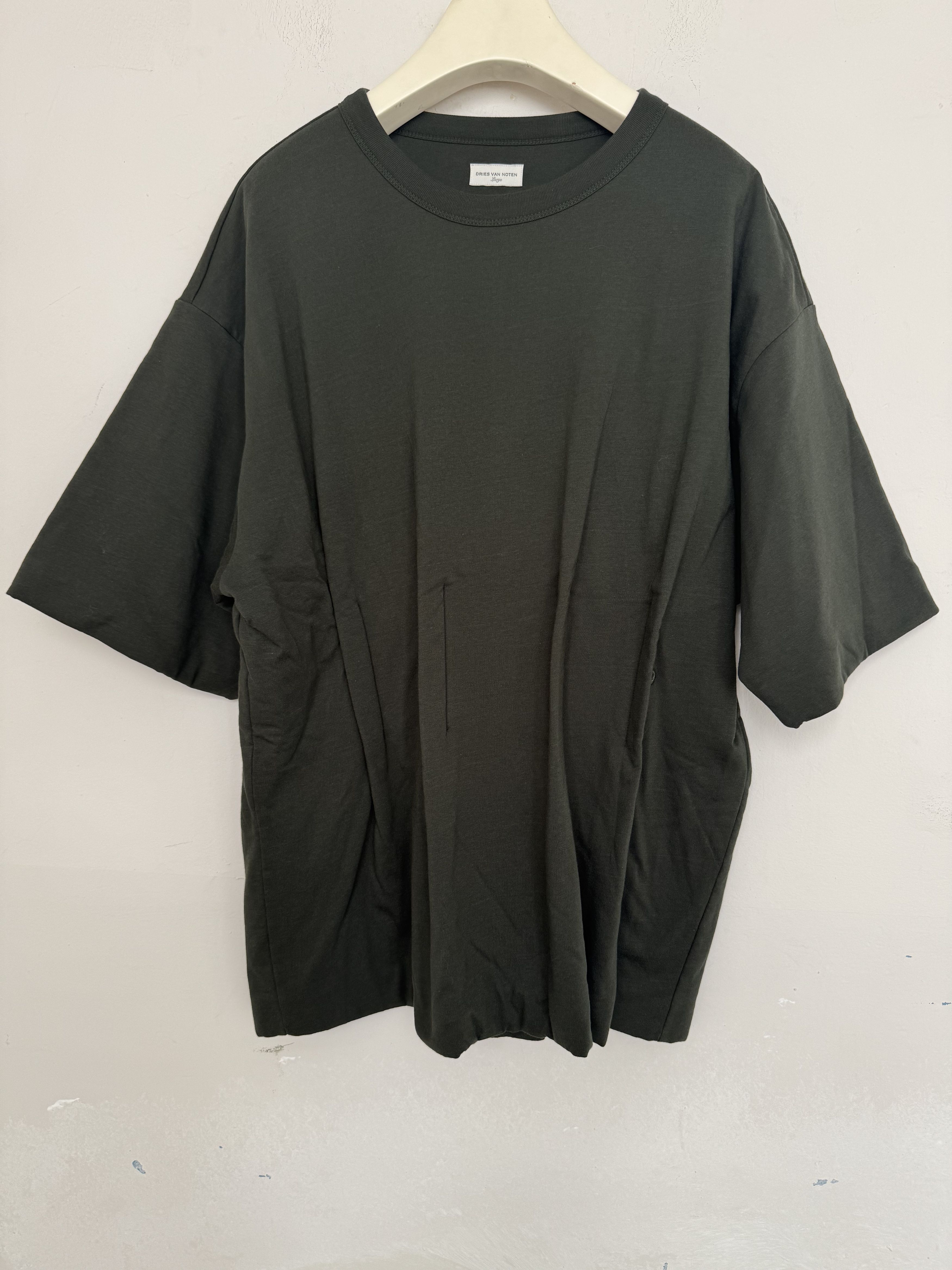 Dries Van Noten Cotton-Jersey T-shirt Size L / US 10 / IT 46 - 1 Thumbnail