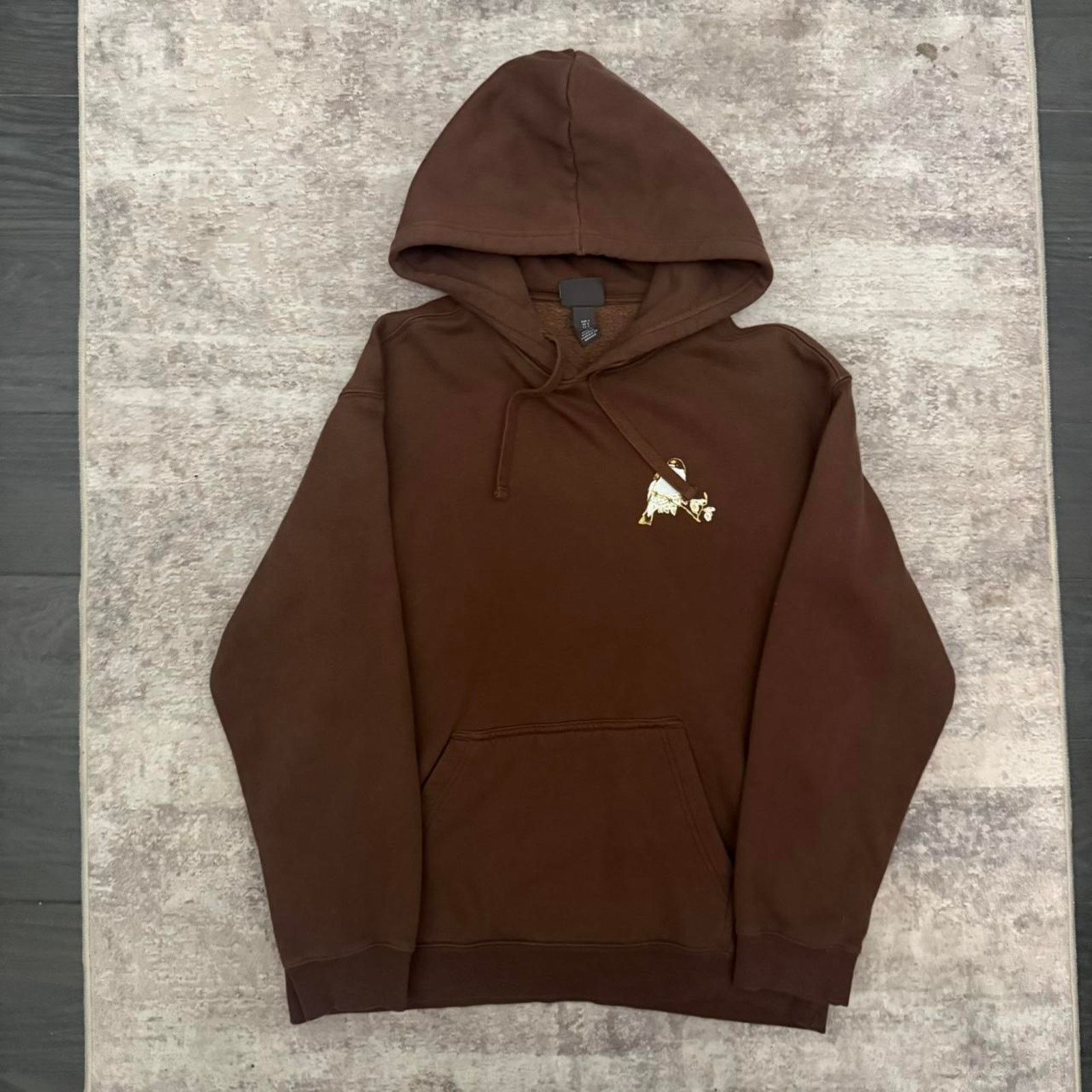 H&M Brown bird hm hoodie amazing Size US S / EU 44-46 / 1 - 1 Thumbnail