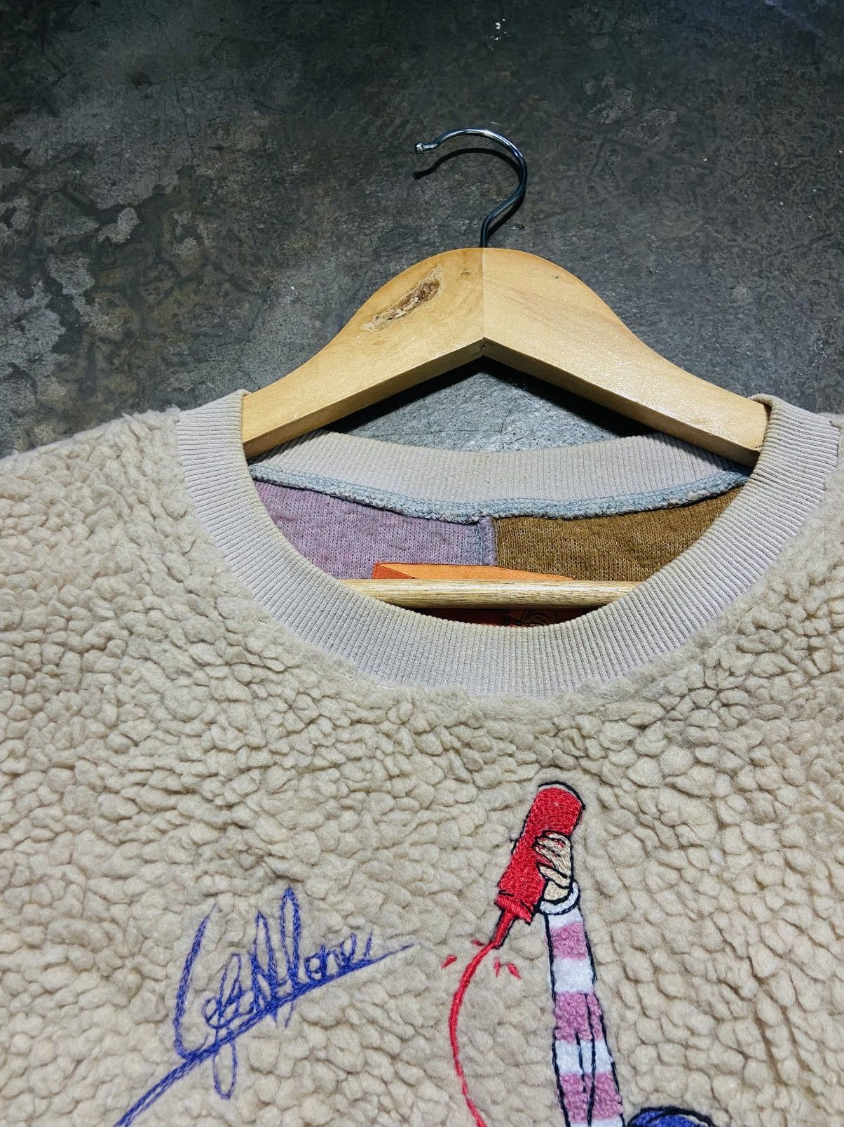 Japanese Brand Left None Sherpa Fleece Size US XL / EU 56 / 4 - 7 Thumbnail