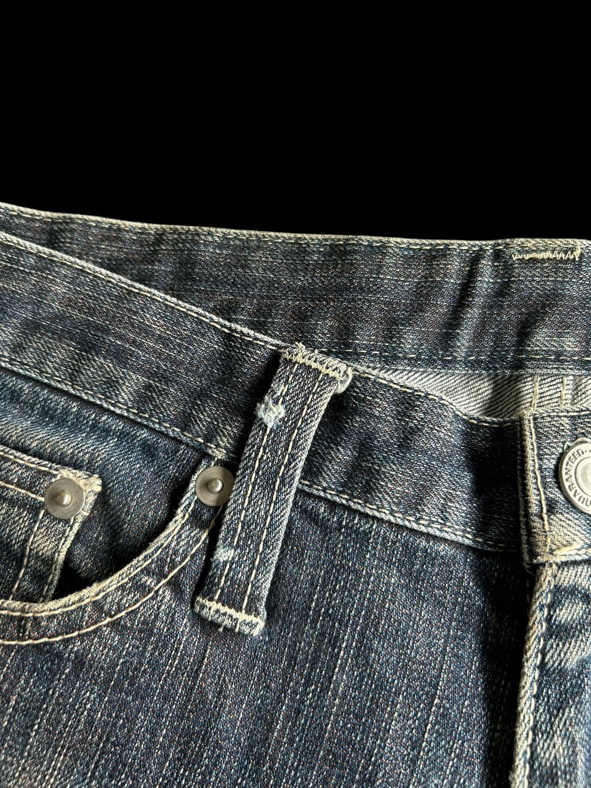 If Six Was Nine × Japanese Brand × Le Grande Bleu (L.G.B.) 🔥FLARE🔥 RUSTY MADE IN JAPAN Distressed Denim Size US 29 - 14 Thumbnail
