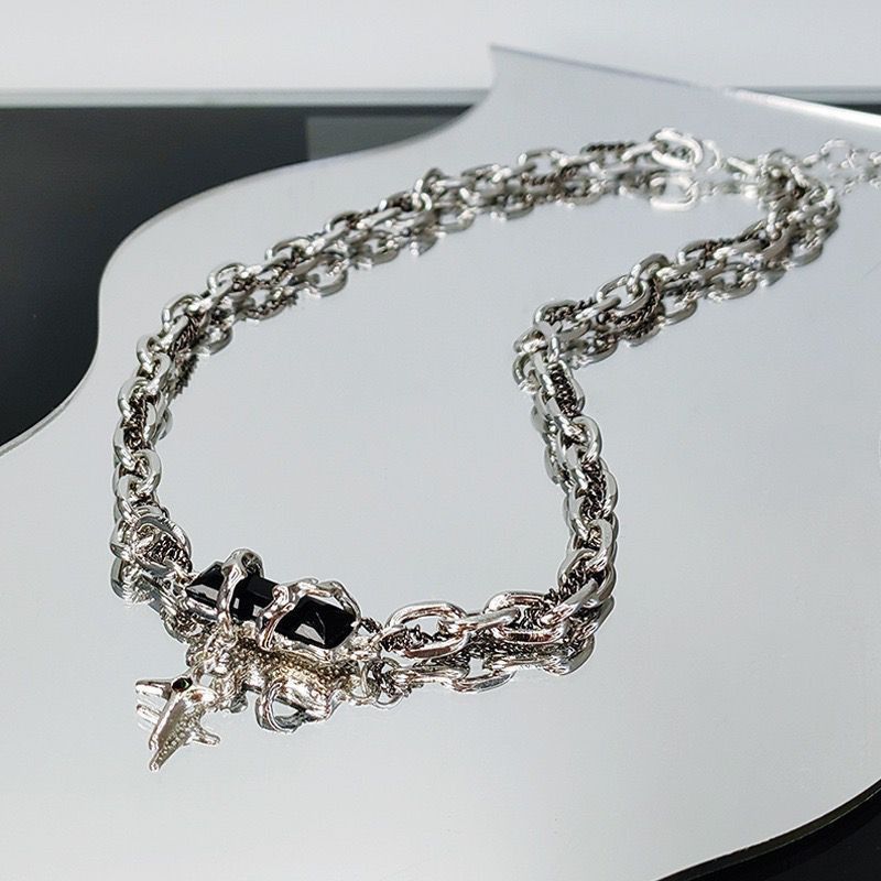 Other Cross Punk STEAL! Y2K Chains Necklace Chain Size ONE SIZE - 4 Thumbnail