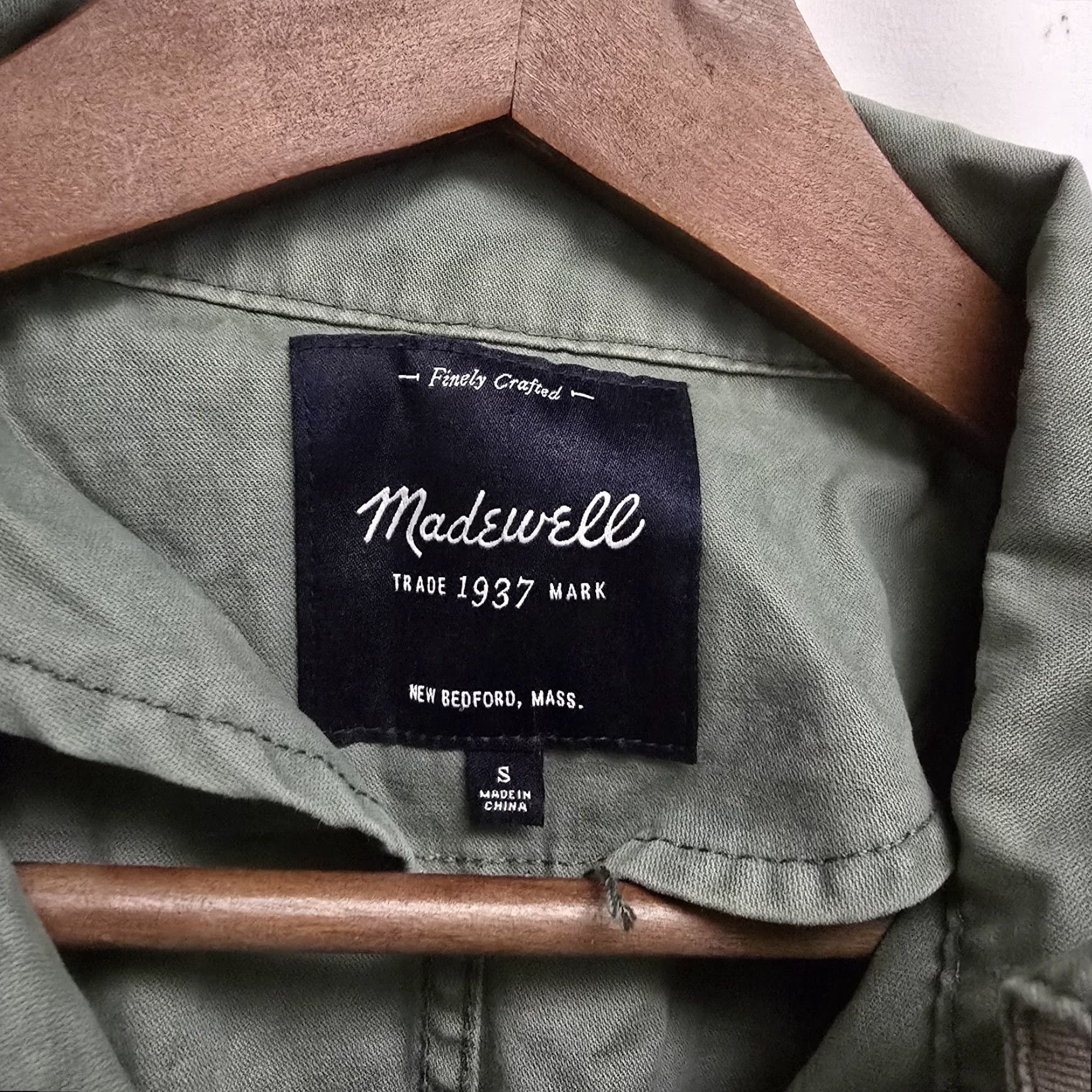 Madewell Madewell Fleet Jacket Olive Green Drawstring Waist Women's Sz M Size S / US 4 / IT 40 - 5 Thumbnail