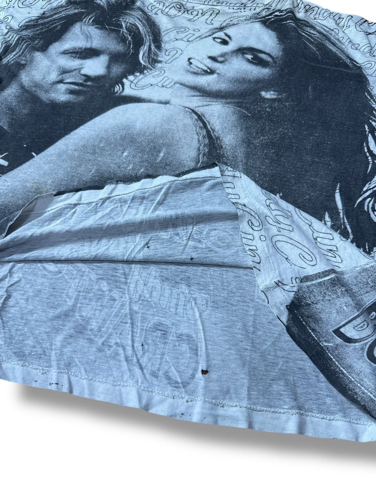 Band Tees × Folk × Vintage *RARE* BON JOVI X CINDY CRAWFORD AOP VINTAGE 90s MUSIC Size US XL / EU 56 / 4 - 11 Thumbnail