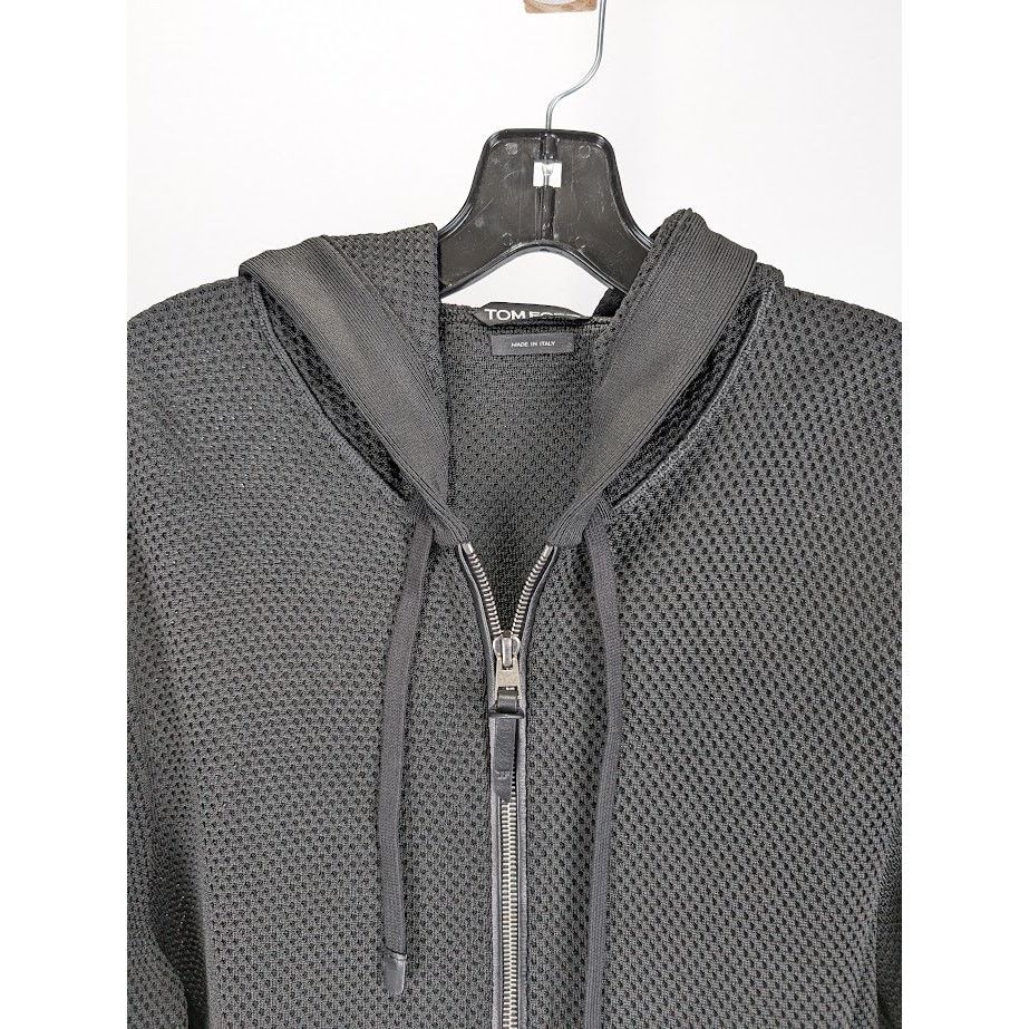 Tom Ford o1rshd1 Zip Hoodie in Black Size US S / EU 44-46 / 1 - 3 Thumbnail