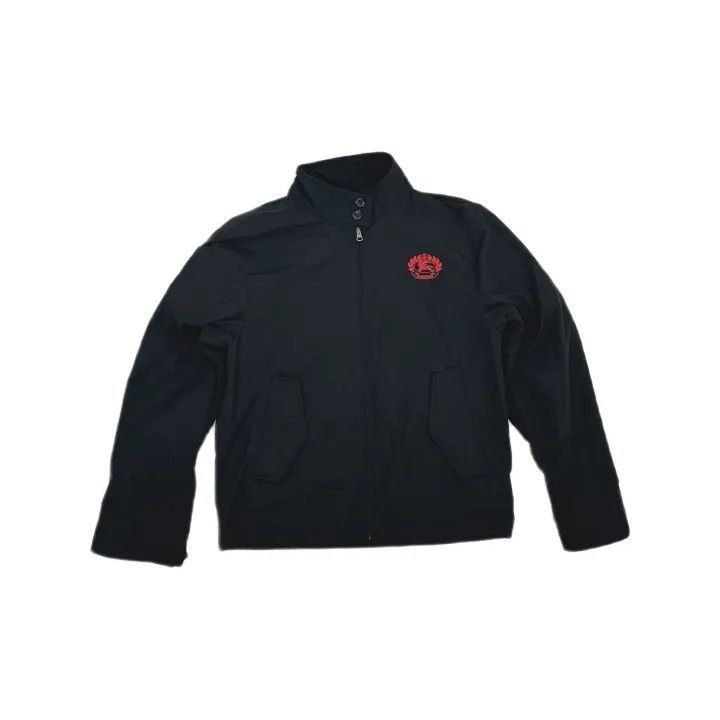 Burberry Burberry Burberry Black Logo Embroidered Zip Jacket-2507 Size US L / EU 52-54 / 3 - 2 Thumbnail