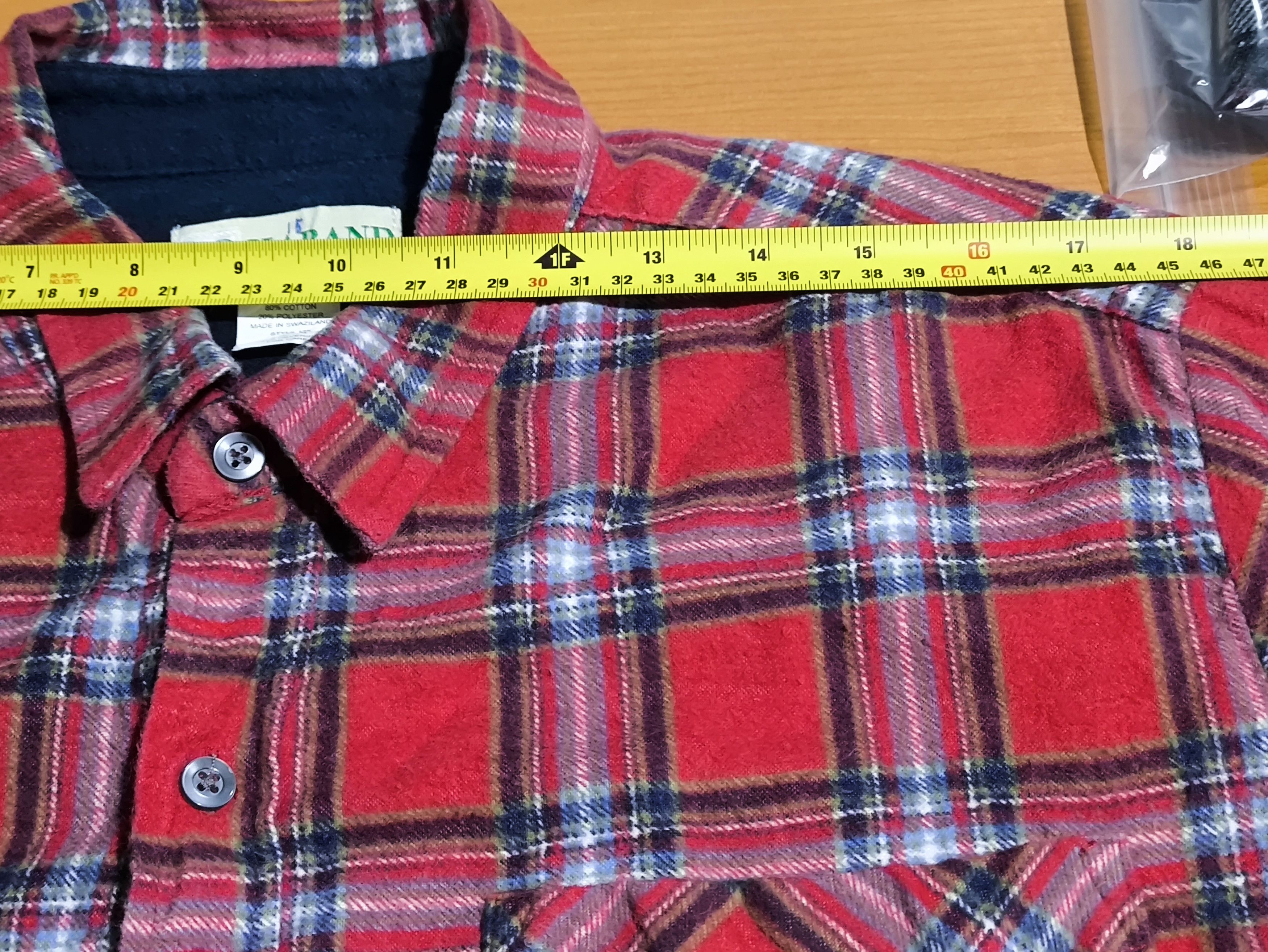 Haband vintage Haband flannel shirt made in swaziland Size US L / EU 52-54 / 3 - 6 Thumbnail